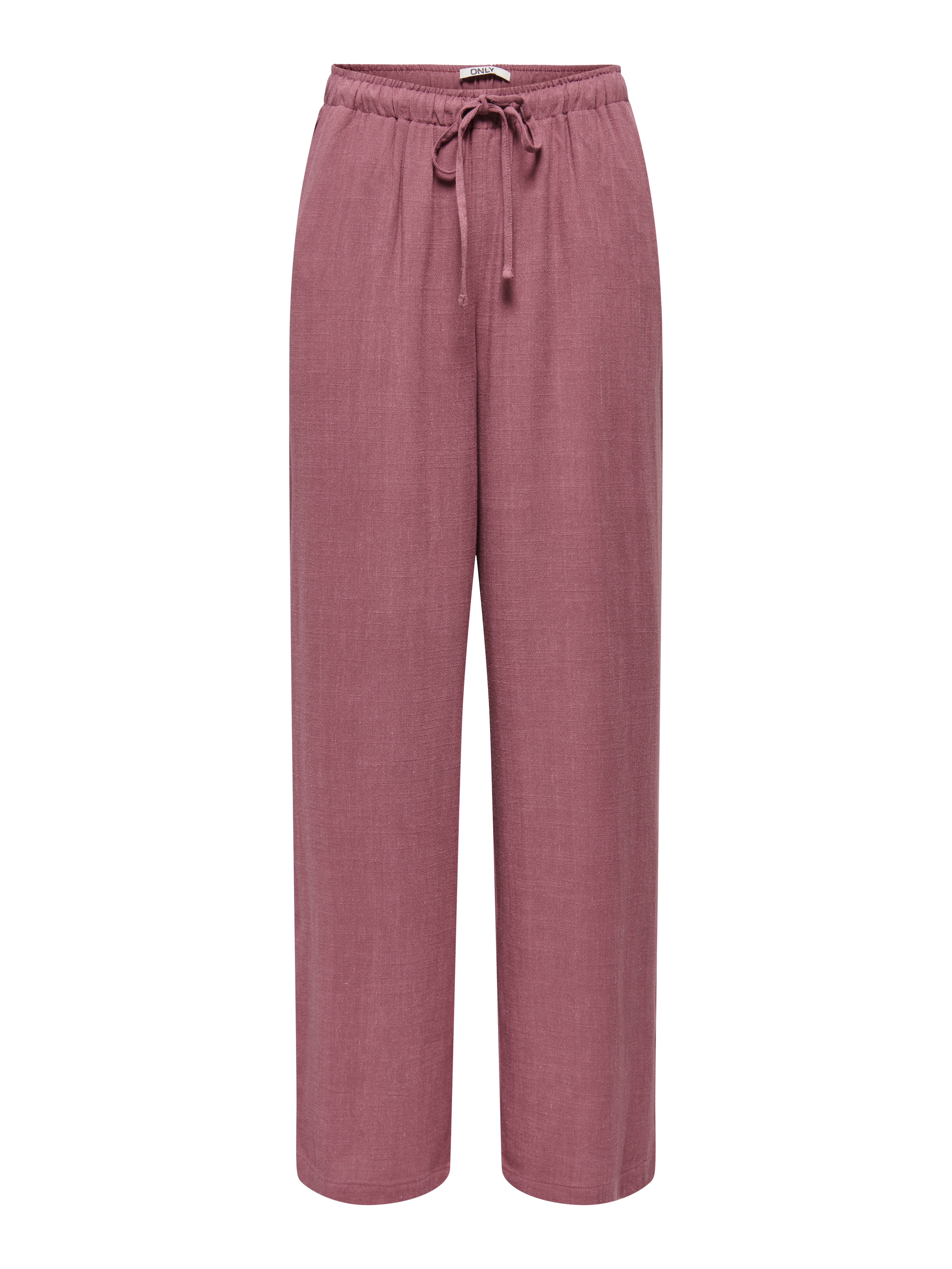 ONLY Schlupfhose "ONLSIESTA MW PULL-UP LINEN BL PNT NOOS" Sommerhose mit Le günstig online kaufen