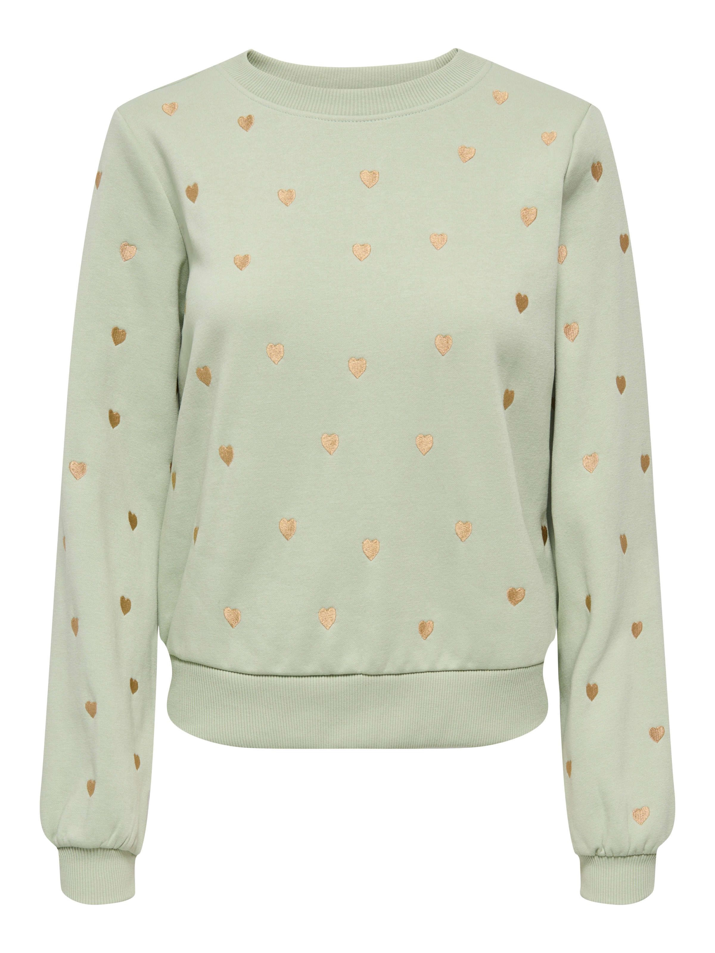 ONLY Sweatshirt »ONLATIKA L/S O-NECK GLITTER EMB. BOX SWT«