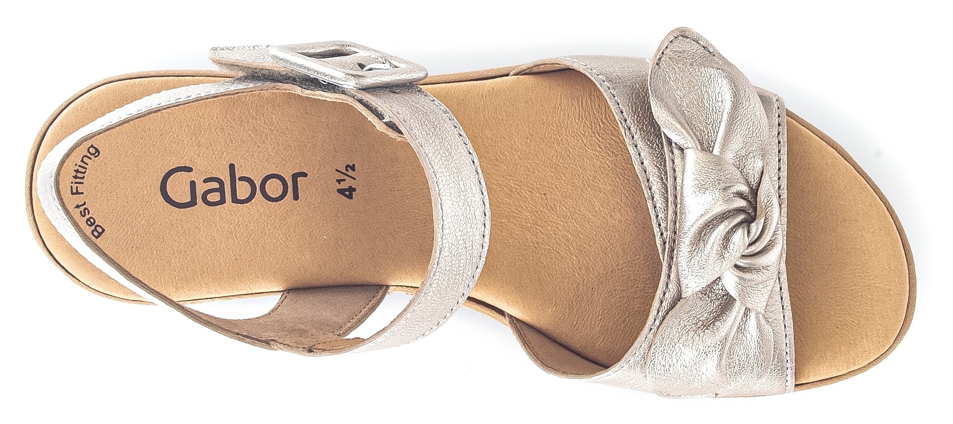 Thumbnail - Gabor Keilsandalette, Sommerschuh, Sandale, Keilabsatz, mit Gabor Best Fitting-Ausstattung