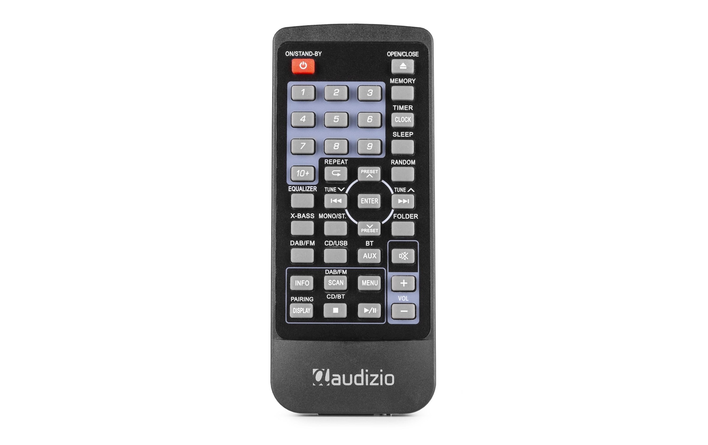 AUDIZIO CD-Radiorecorder »Prato« ( Digitalradio (DAB+) | FM-Tuner 60 W)