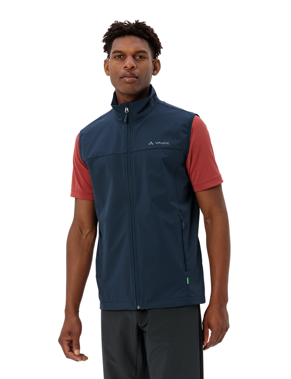 VAUDE Softshellweste "MENS HURRICANE VEST III" aus Polyester, schmale Schni günstig online kaufen