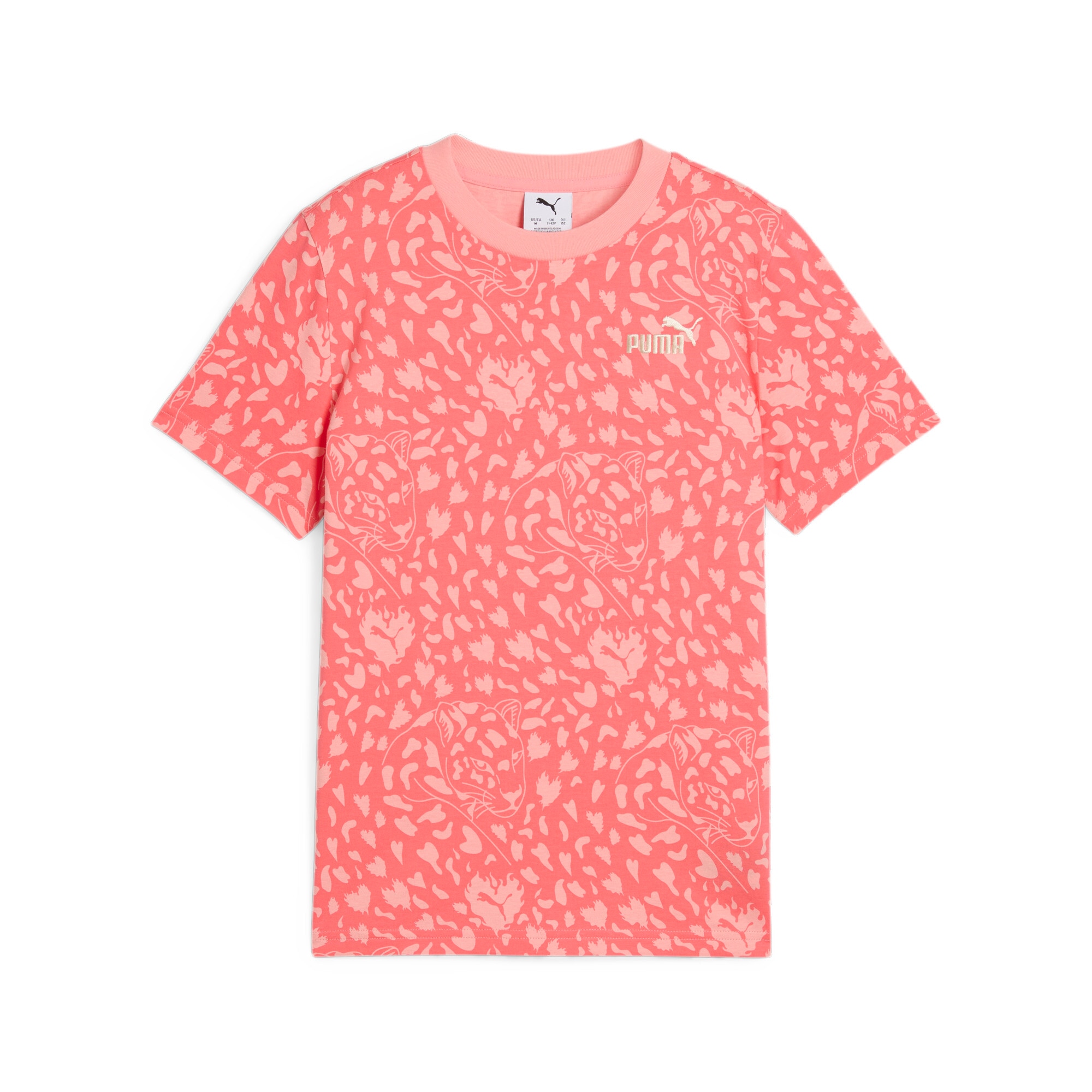 PUMA Marškinėliai »FLAMING LOVE AOP TEE G«