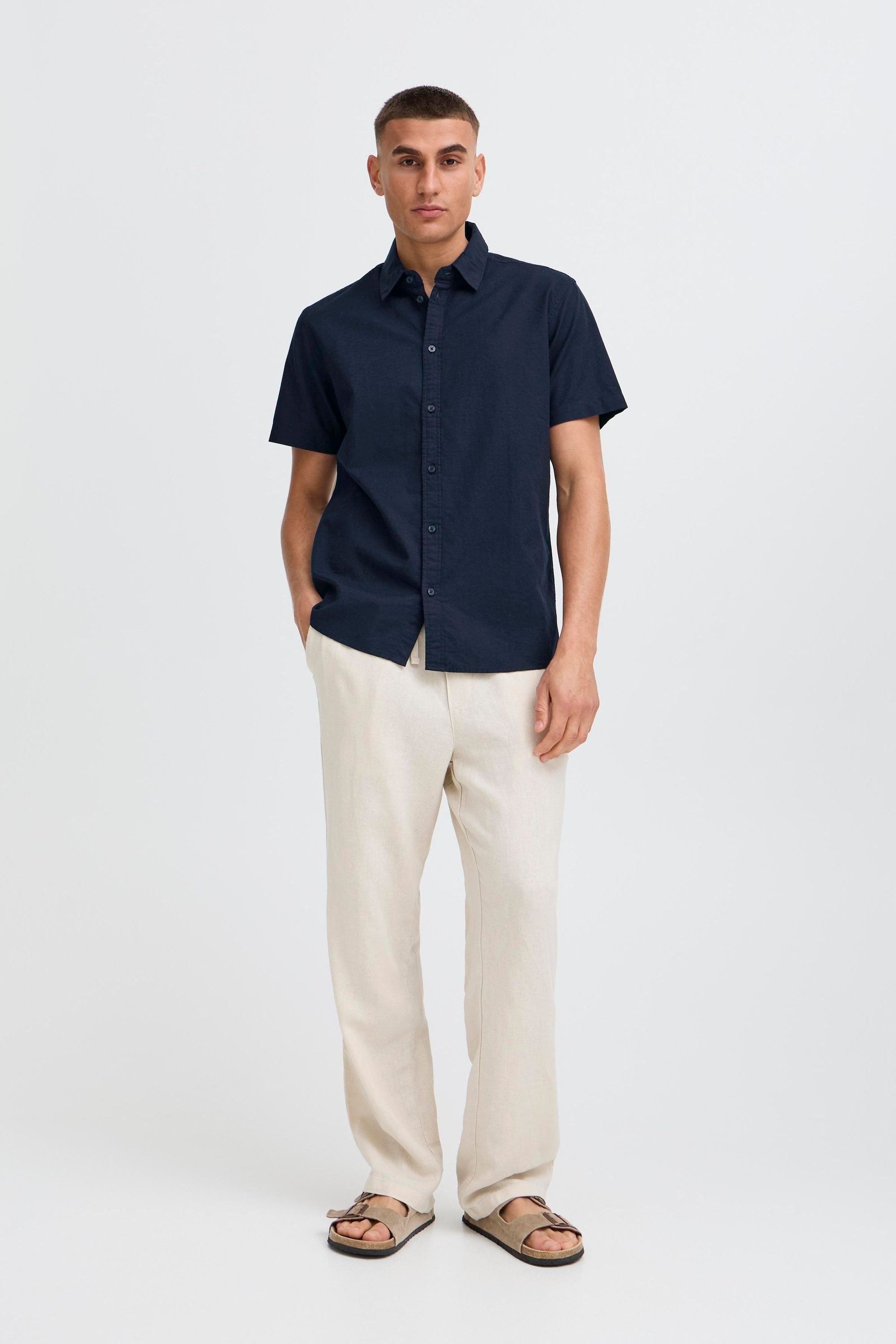 Solid Leinenhemd "Leinenhemd SDLITJE" günstig online kaufen