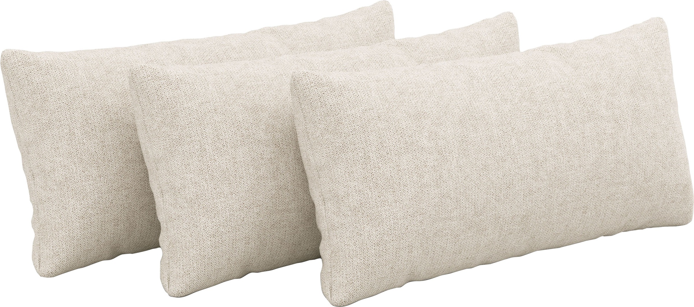 Auflagekissen SIT & MORE, B:60cm H:30cm T:10cm, beige, 95%Polyester 5%Polyamid, Polsterauflagen, "Dance"