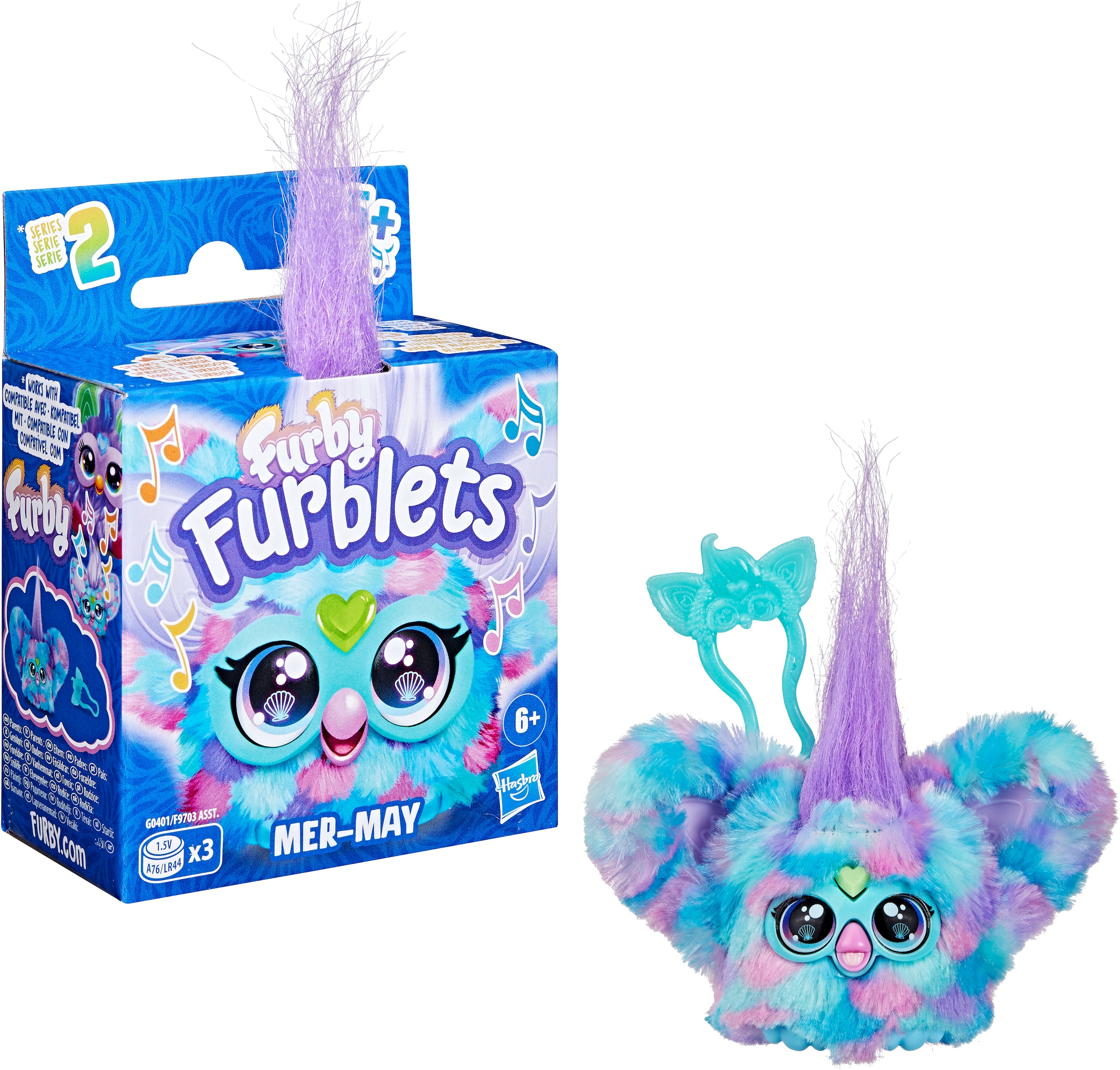 Hasbro Plüschfigur »Furby Furblets Mer-May«