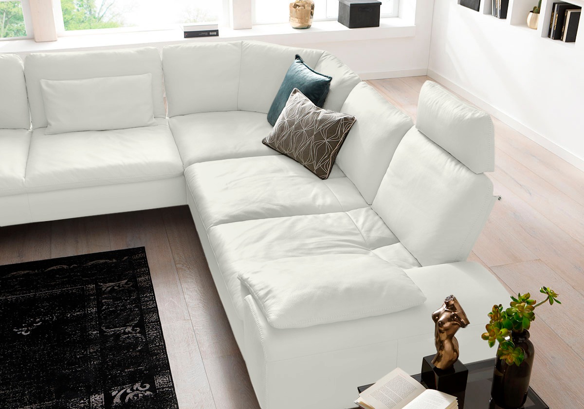 W.SCHILLIG Ecksofa "valentinoo, Designsofa, elegant und bequem, L-Form" mit günstig online kaufen