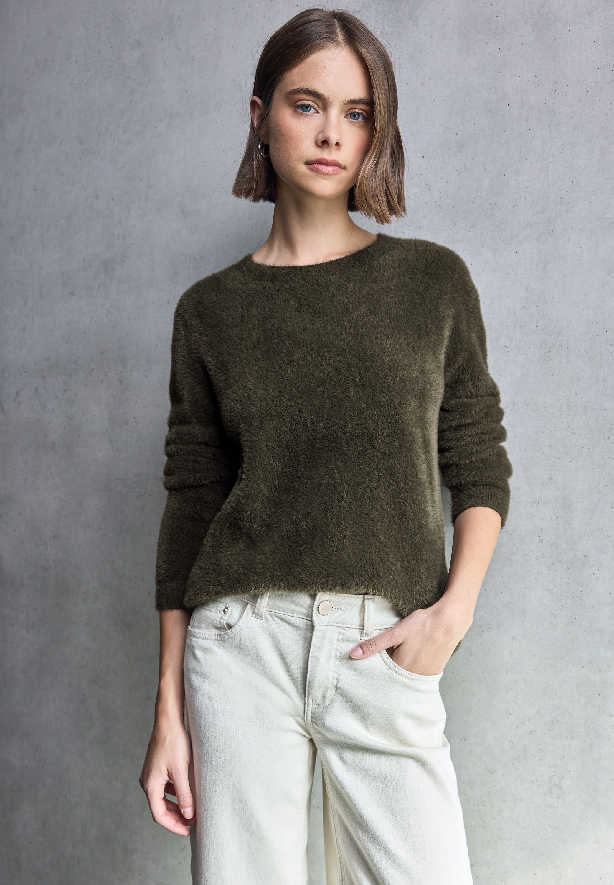 STREET ONE STUDIO Strickpullover Grobstrick günstig online kaufen