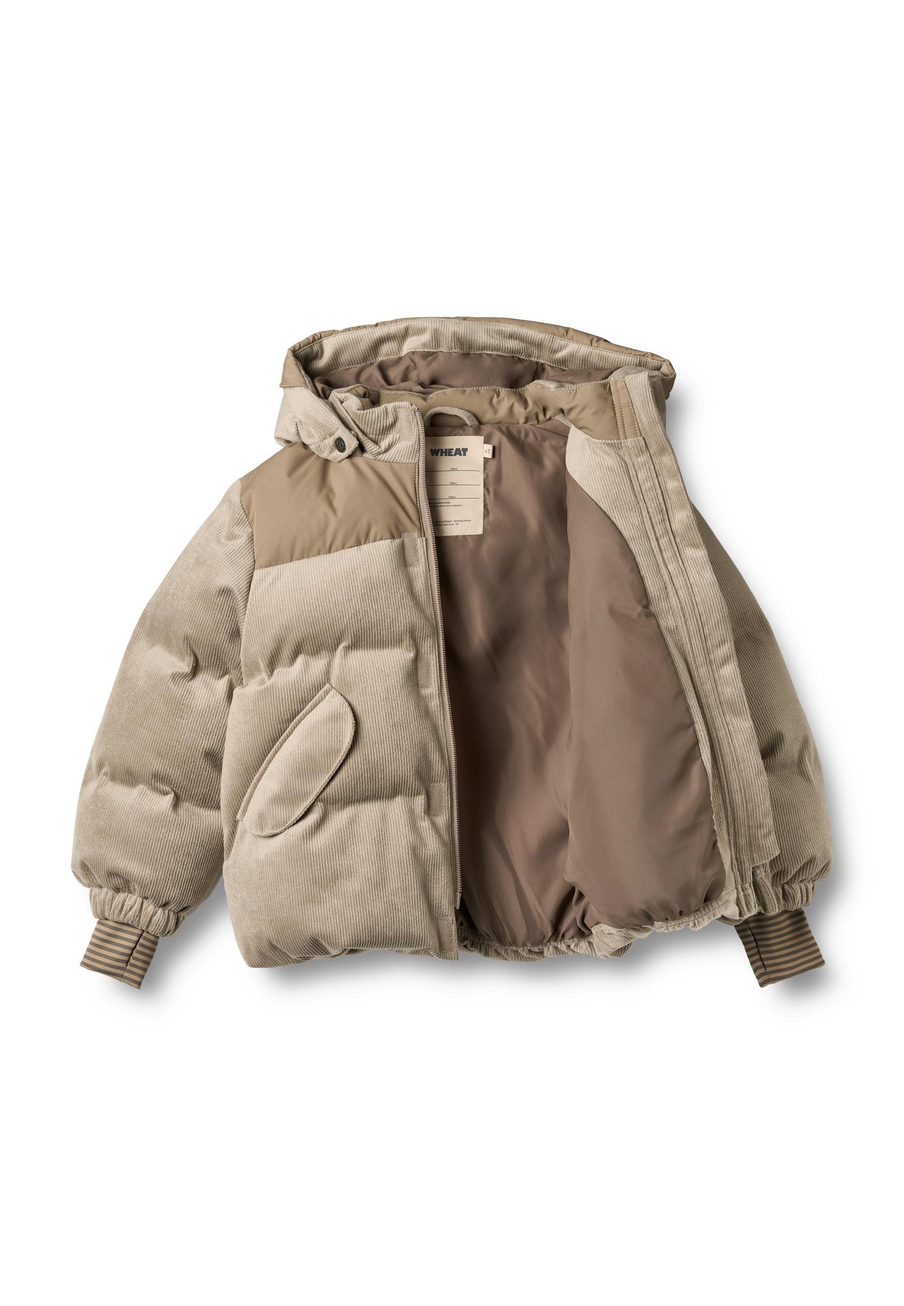 WHEAT Winterjacke »WHEAT Puffer Jacket Mads« 1 Stk. tlg. mit Kapuze