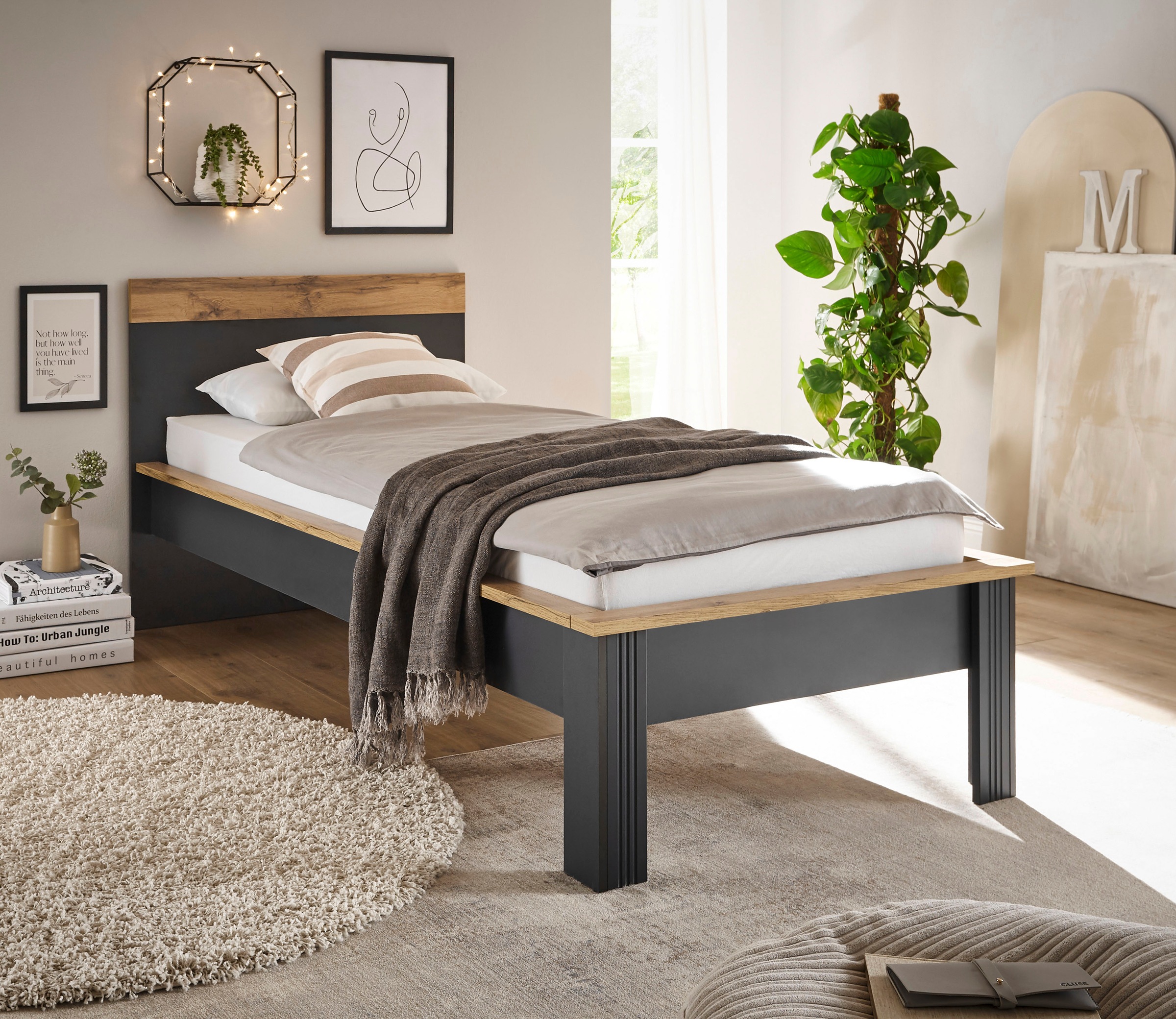 OTTO home Einzelbett "WESTMINSTER Bett im Landhausstil, Doppelbett, Bettges günstig online kaufen