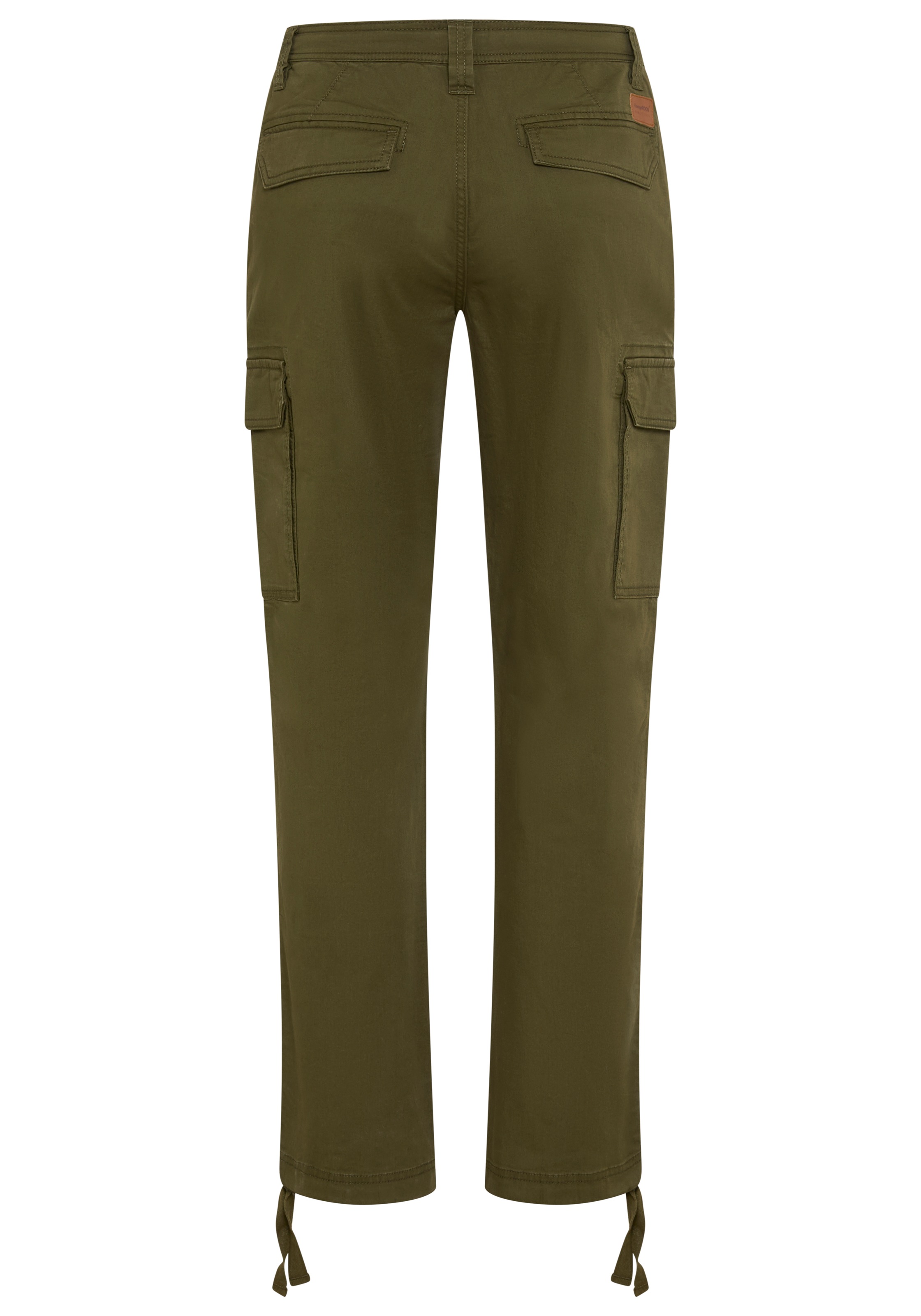 KangaROOS Cargohose  gerader Schnitt, Regular Fit, aus Baumwolle und Elasthan