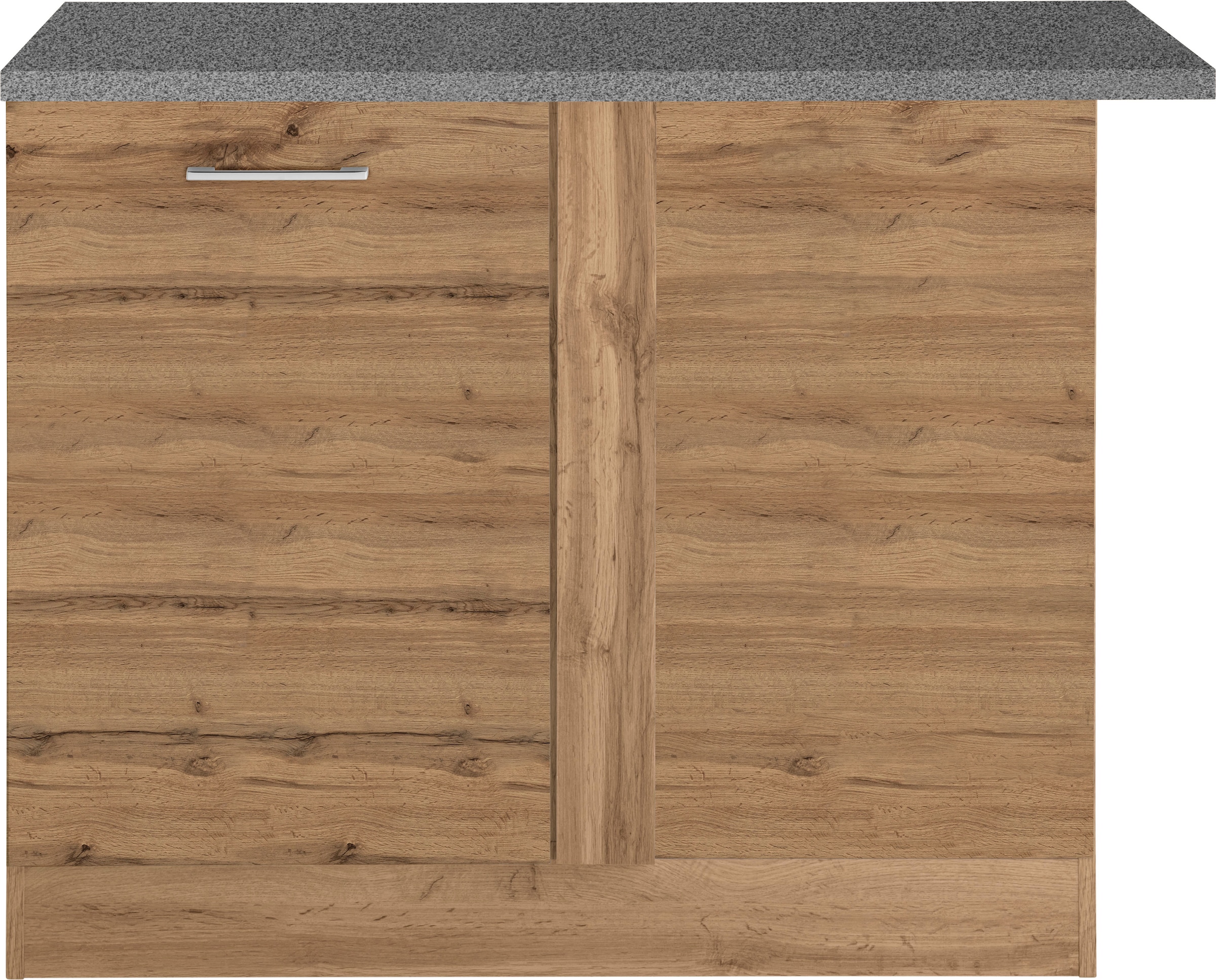 KOCHSTATION Eckunterschrank »KS-Colmar«, 110 cm, mit Metallgriff