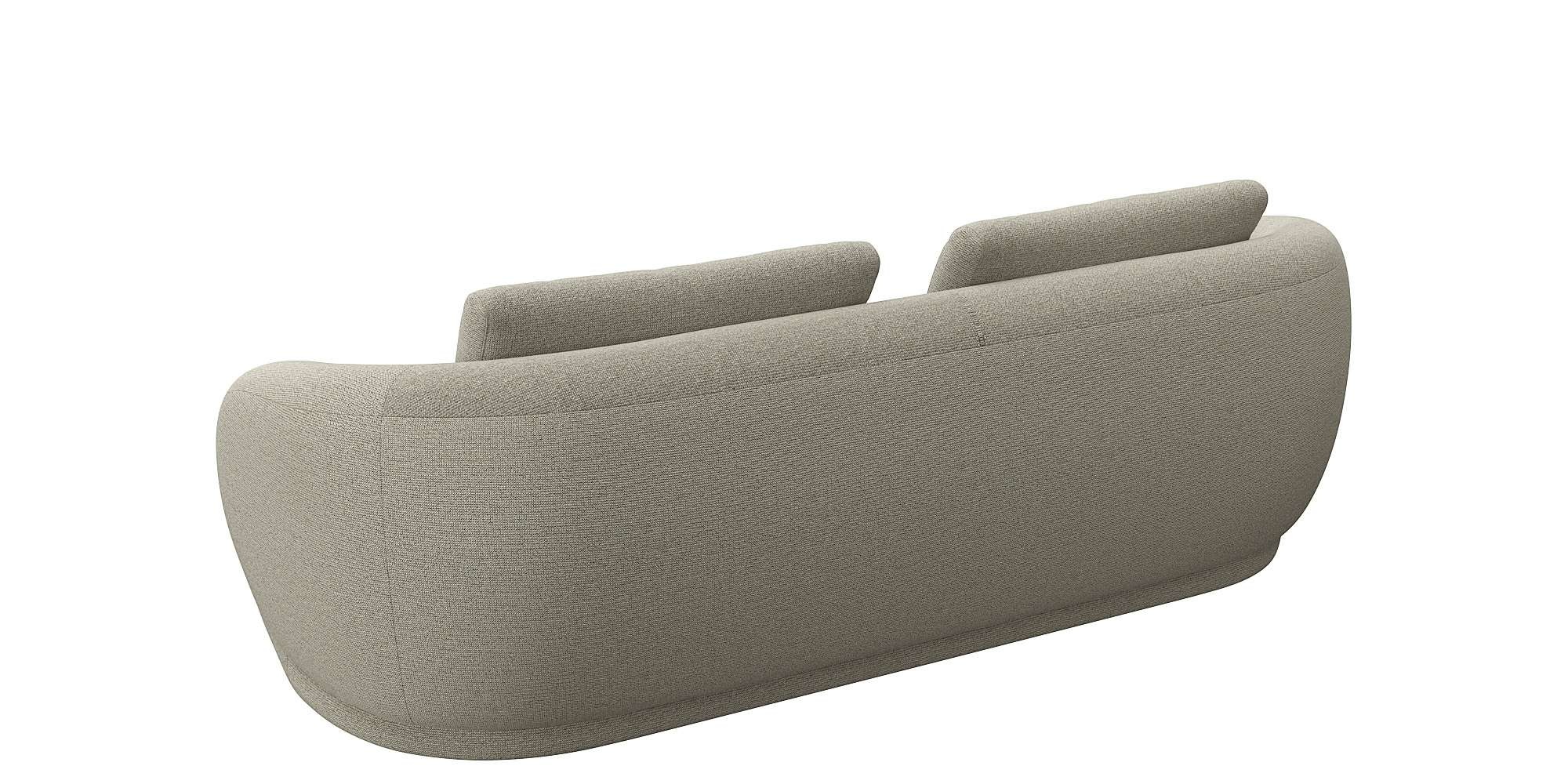 FLEXLUX 3-Sitzer »Torino, rund und bequem, Couch, Dreisitzer, OTTOs Choice«, Modernes, organisches Sofa-Design, Kaltschaum, Wellenunterfederung