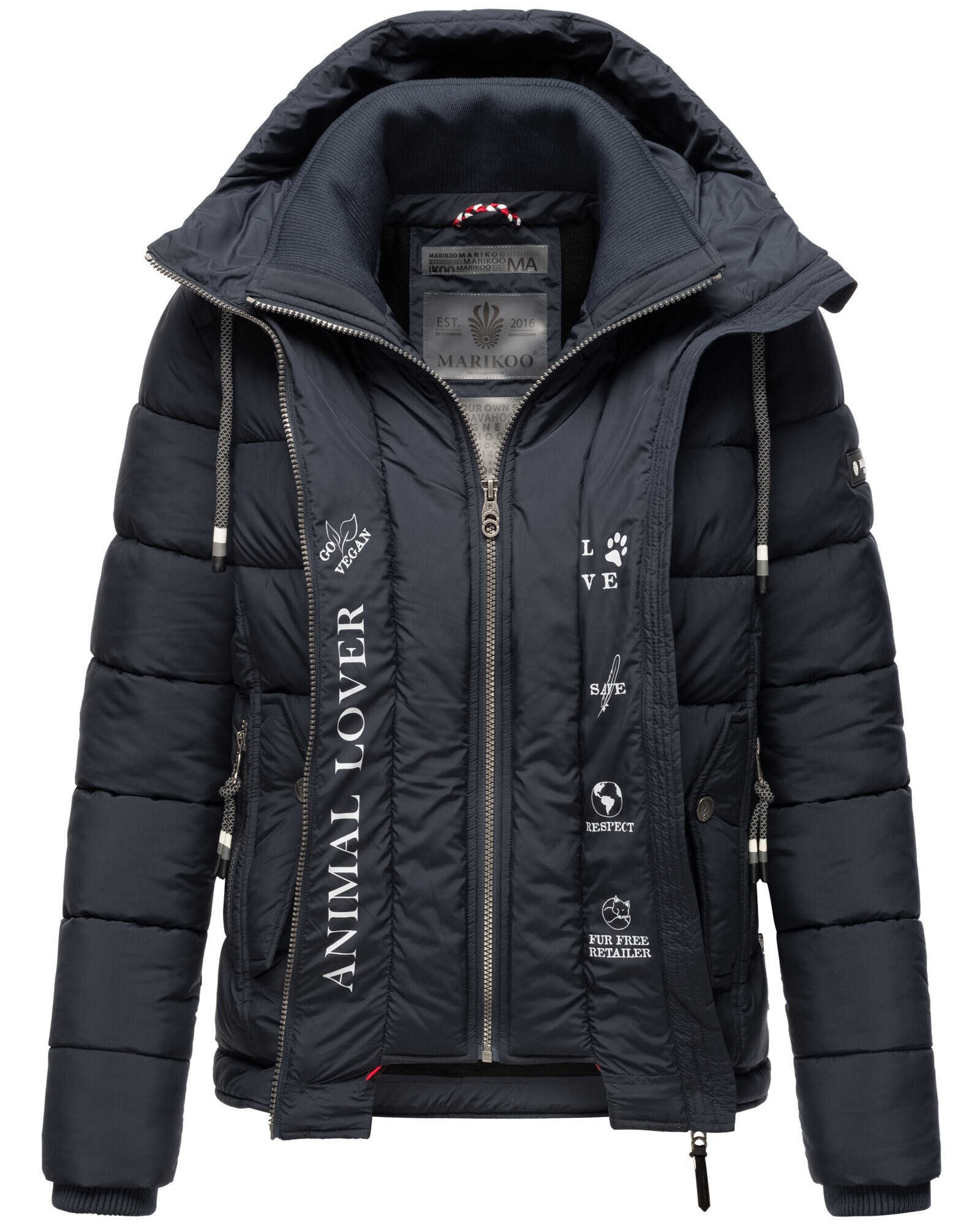 Marikoo Outdoorjacke »Taisaa Pri«, mit hochstehendem Kragen