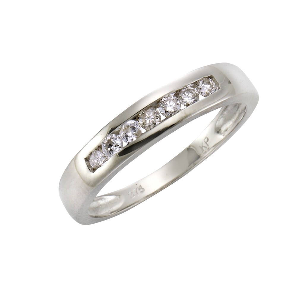 Diamonds by Ellen K. Fingerring »375/- Weißgold Brillant 0,25ct.«