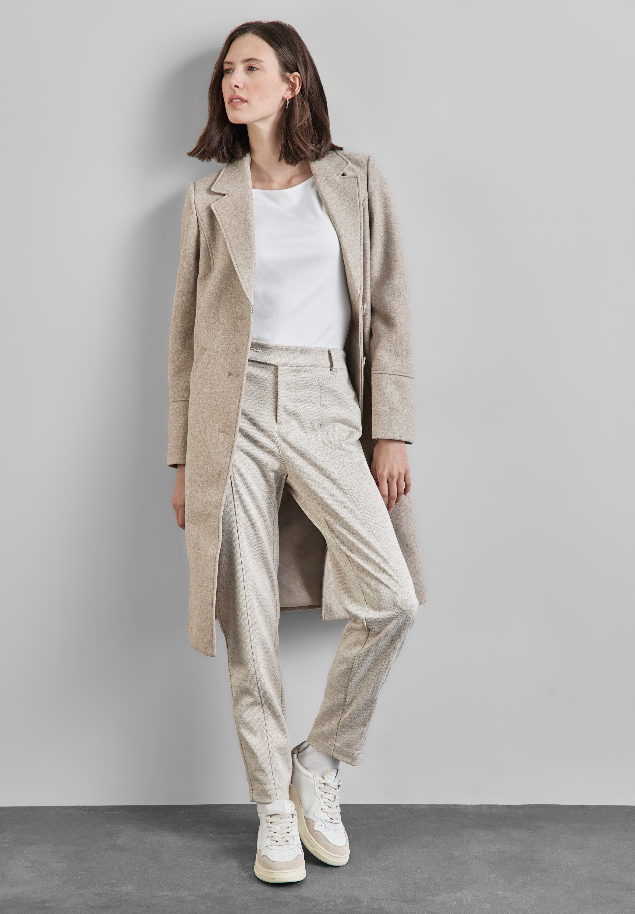 STREET ONE Langarmshirt, mit U-Boot-Ausschnitt