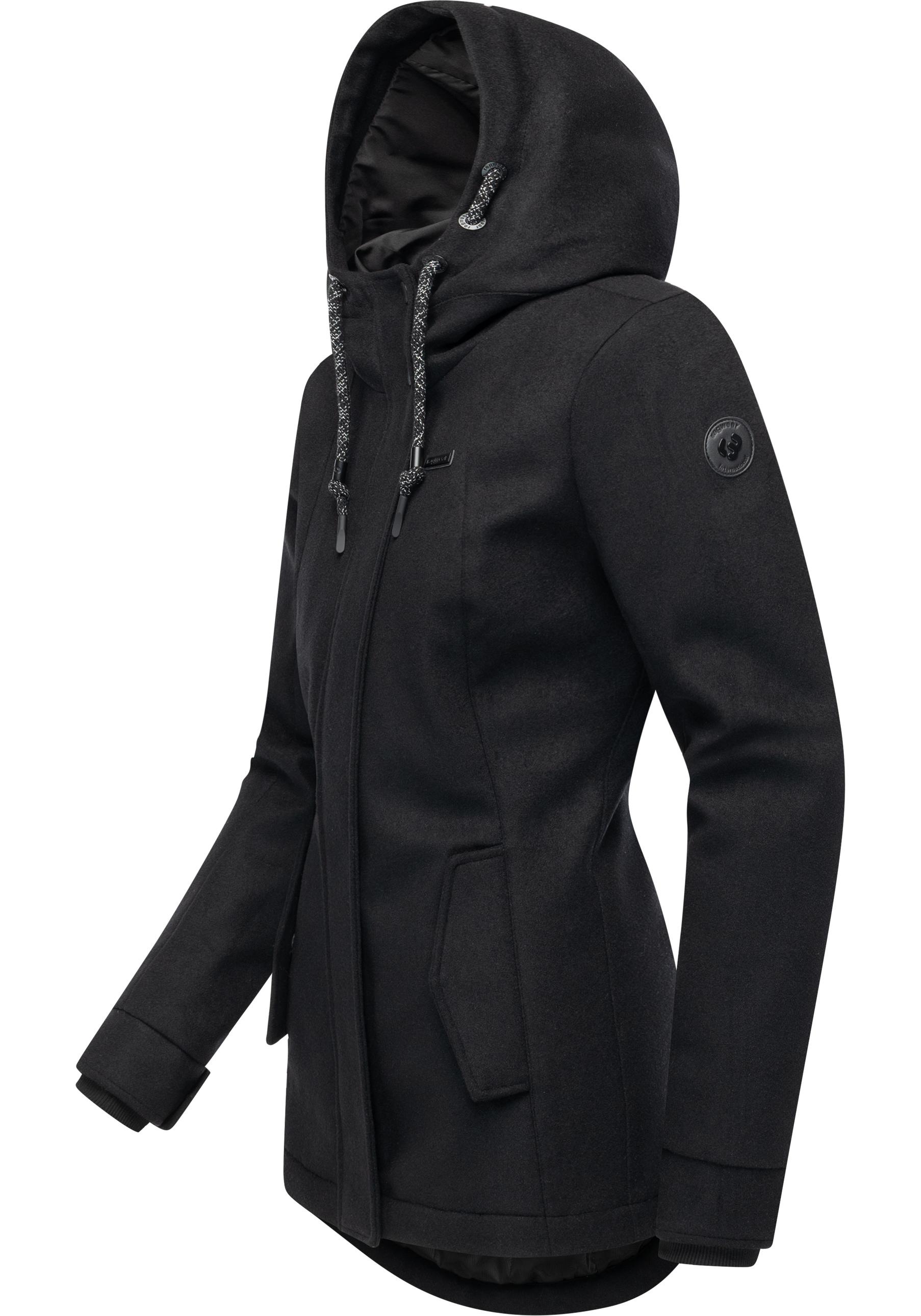Ragwear Winterjacke »Monadde Felt YOUMODO«, mit Kapuze, Wasserfeste warme Jacke mit Kapuze