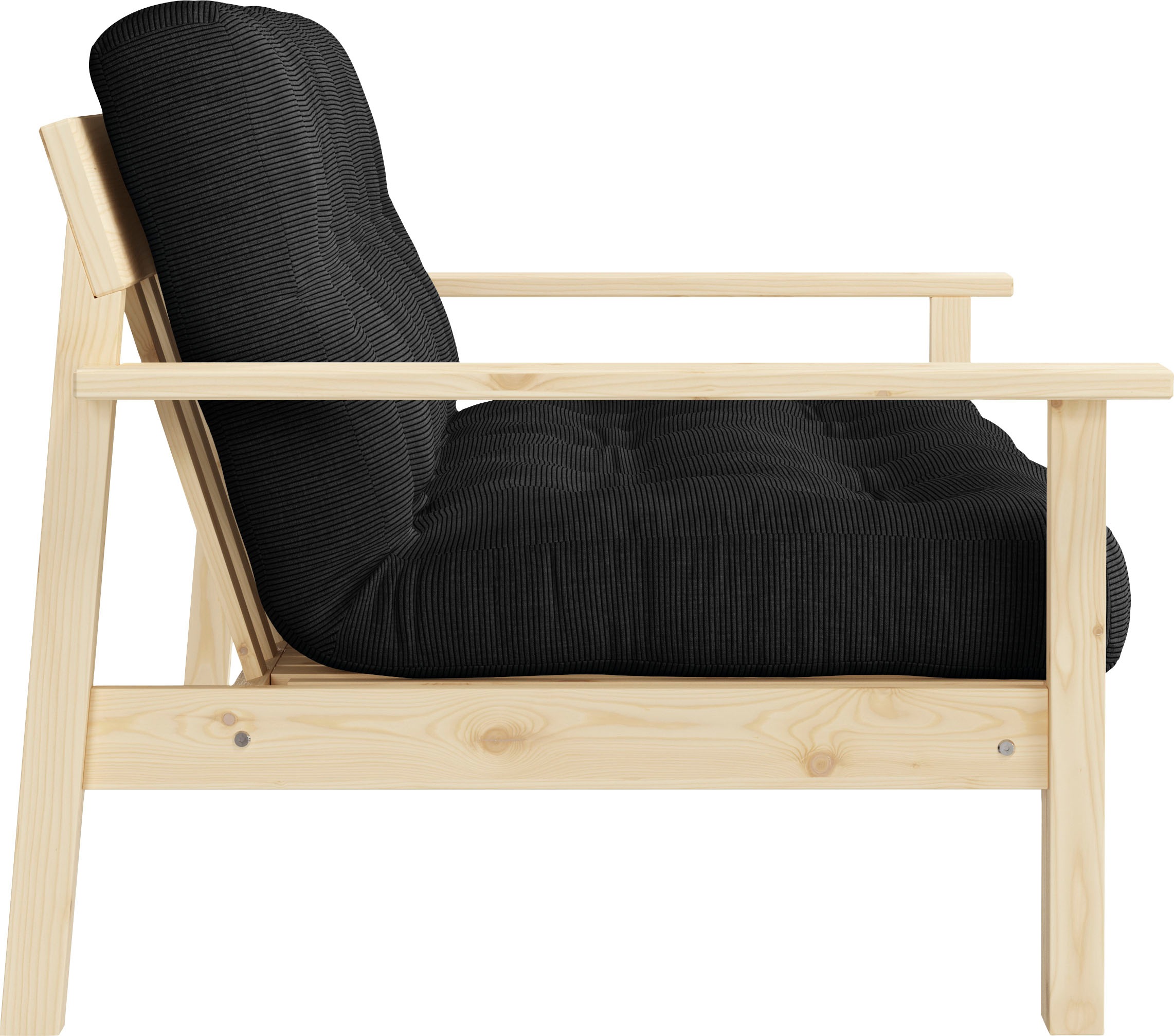 Karup Design Schlafsofa »Unwind«, Mit Holzstruktur, inkl. Futonmatratze, Liegefläche 130x190 cm