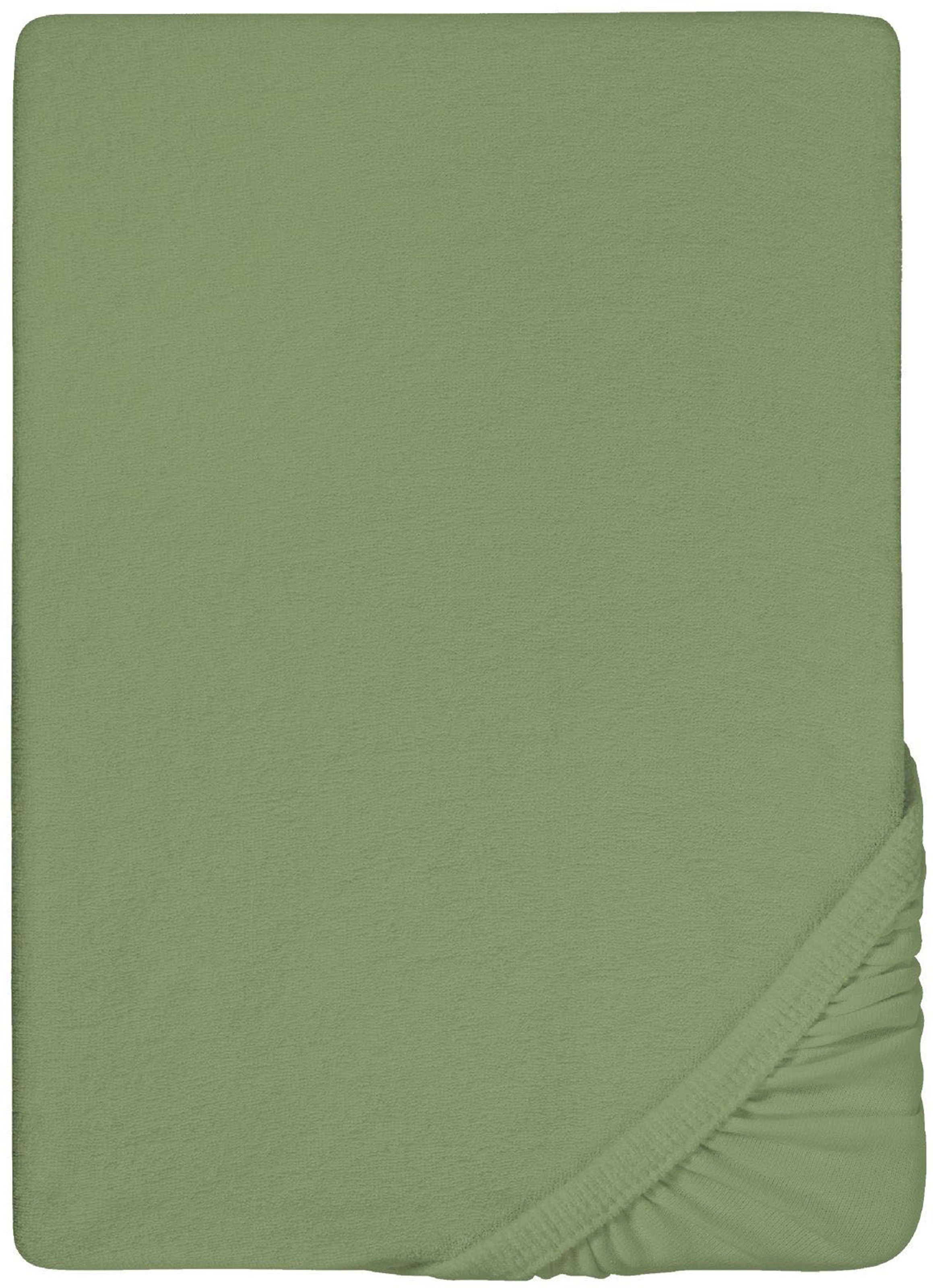 Biberna Spannbettlaken "Pepe" weicher Frottee-Stretch günstig online kaufen