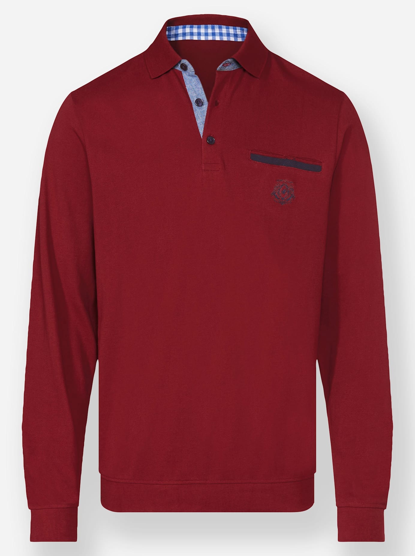 Thumbnail - Marco Donati Poloshirt "Langarm-Poloshirt" 1 Stk.