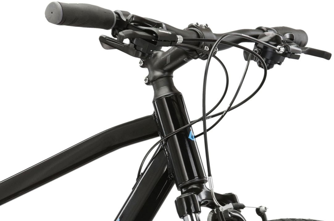 Kross Crossrad »KROSS Crossbike Evado 2.0 28" schwarz 21 Gänge«, 21 Gang, Shimano, ALTUS M310 Schaltwerk, Kettenschaltung