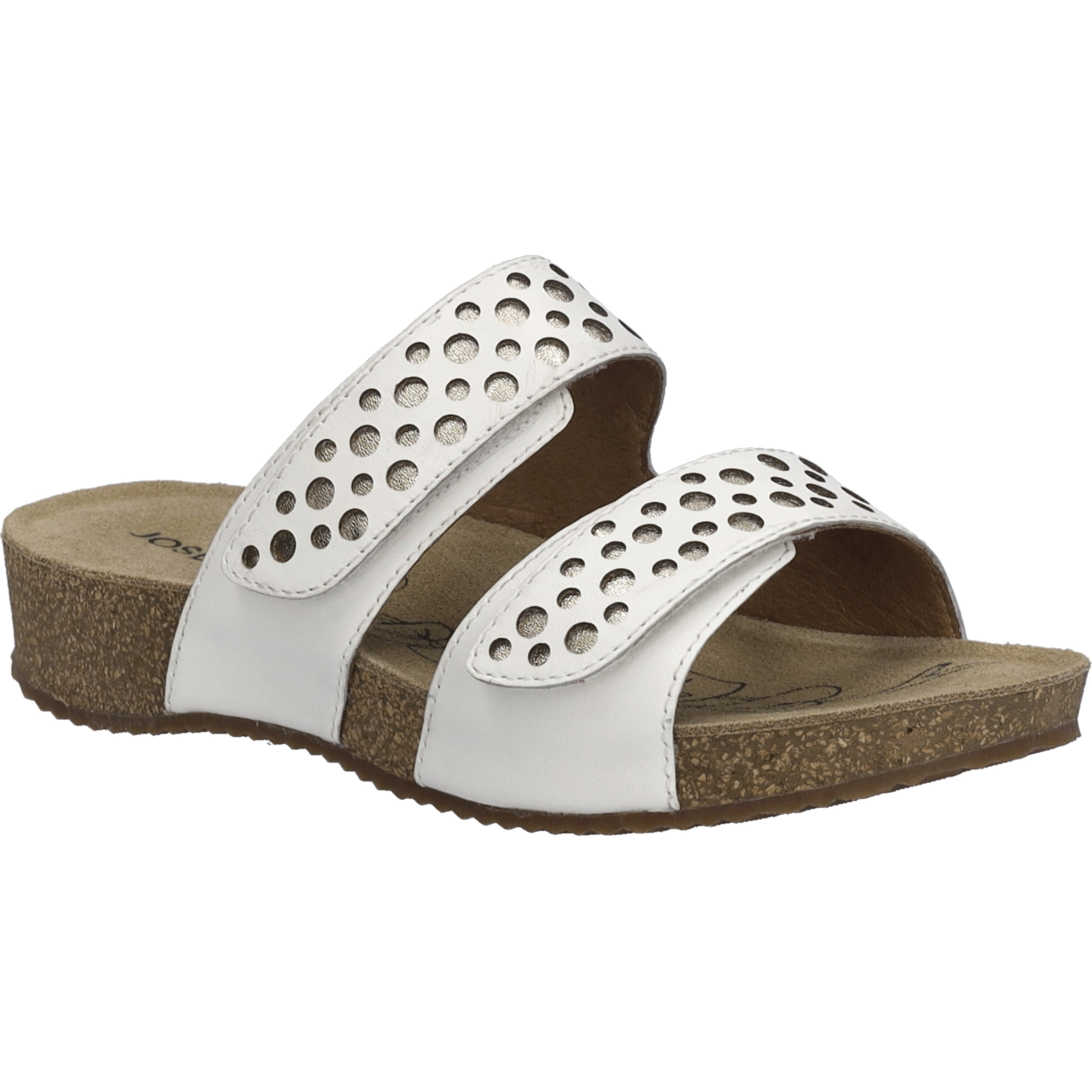 Josef Seibel Sandale "Tonga 86, weiss-gold"