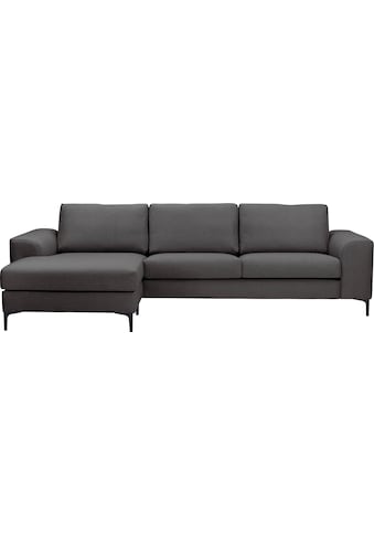 INOSIGN Ecksofa »Henry« su Metallbeinen in mod...