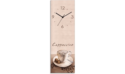 Wanduhr »Cappuccino - Kaffee«