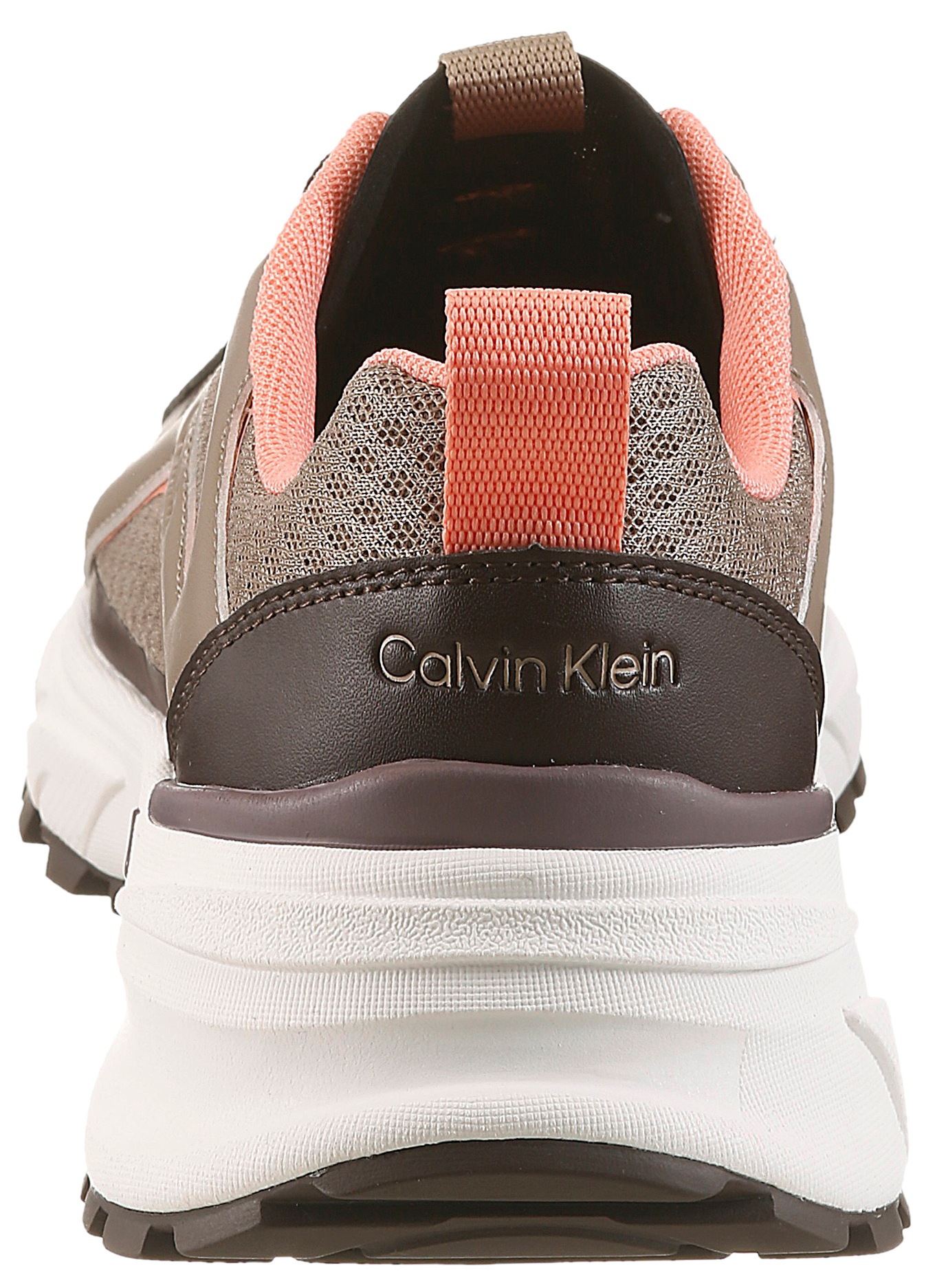 Calvin Klein Plateausneaker "HIKE RUN CKSTRIPE MESH" Schnürschuh, Halbschuh günstig online kaufen
