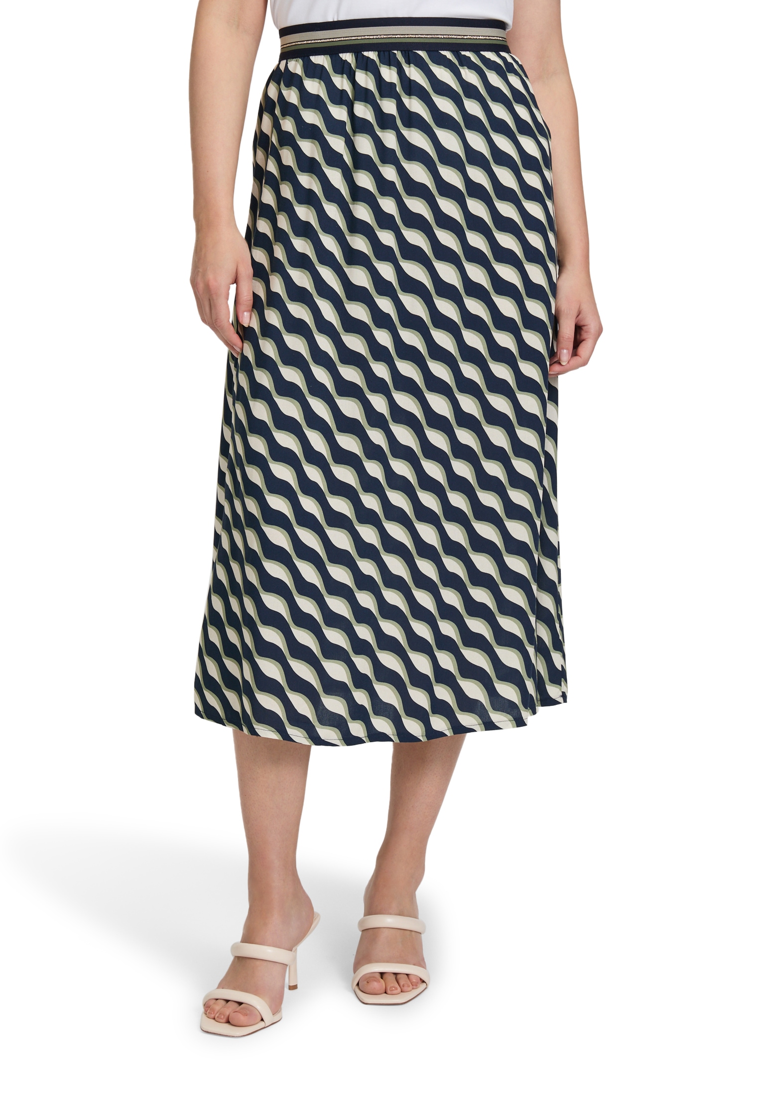 Betty Barclay Maxirock "Betty Barclay Schlupfrock mit elastischem Bund" günstig online kaufen