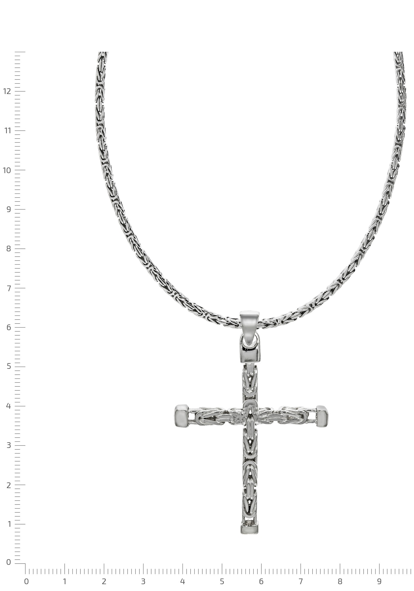 Firetti Kette mit Anhänger »Schmuck Geschenk Silber 925 Halsschmuck Halskette 4-kant Königskette«, Made in Germany