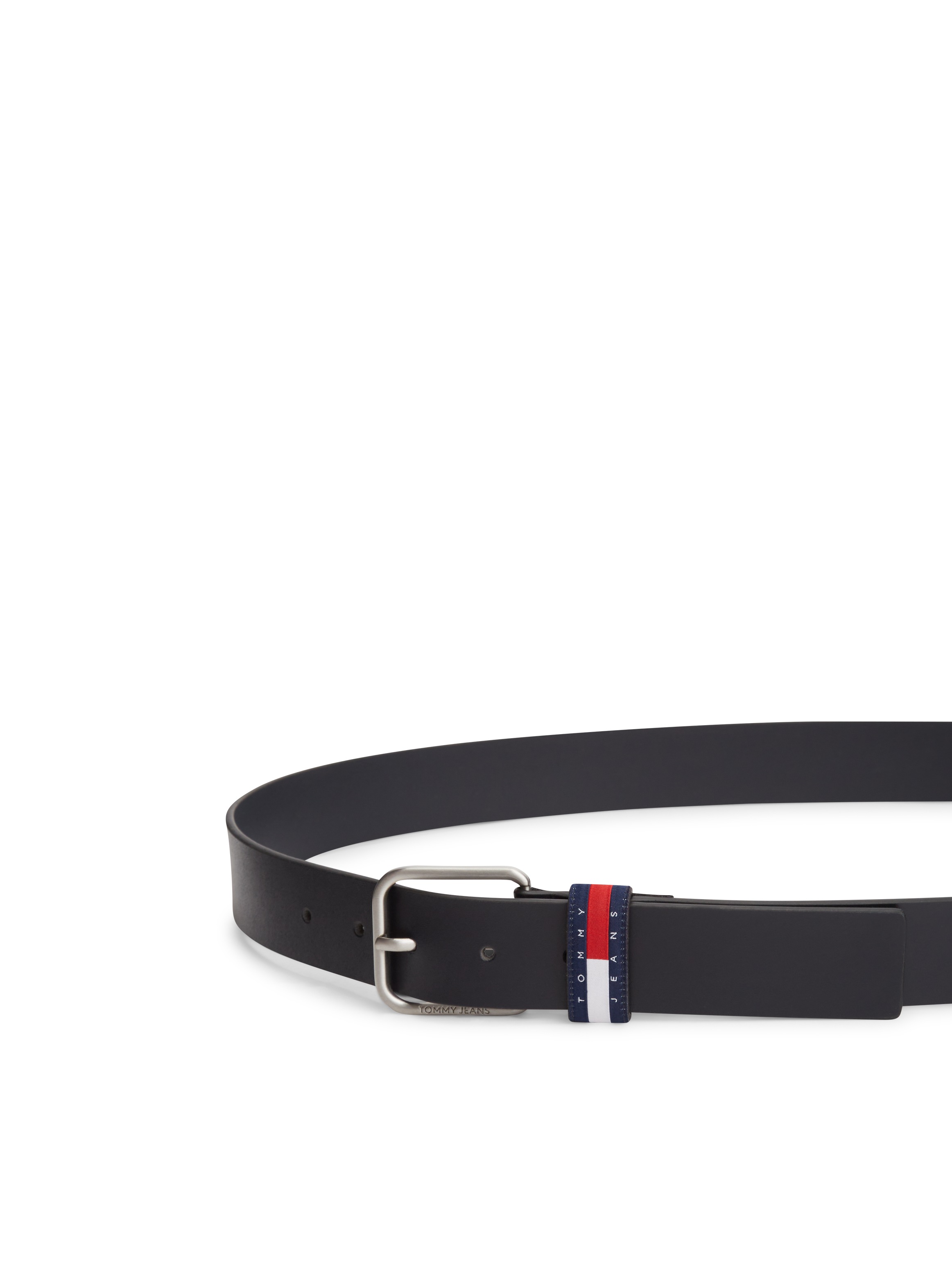 Thumbnail - Tommy Jeans Ledergürtel "TJM RYAN 3.5 cm breit" mit Logo auf Gürtelschlaufe