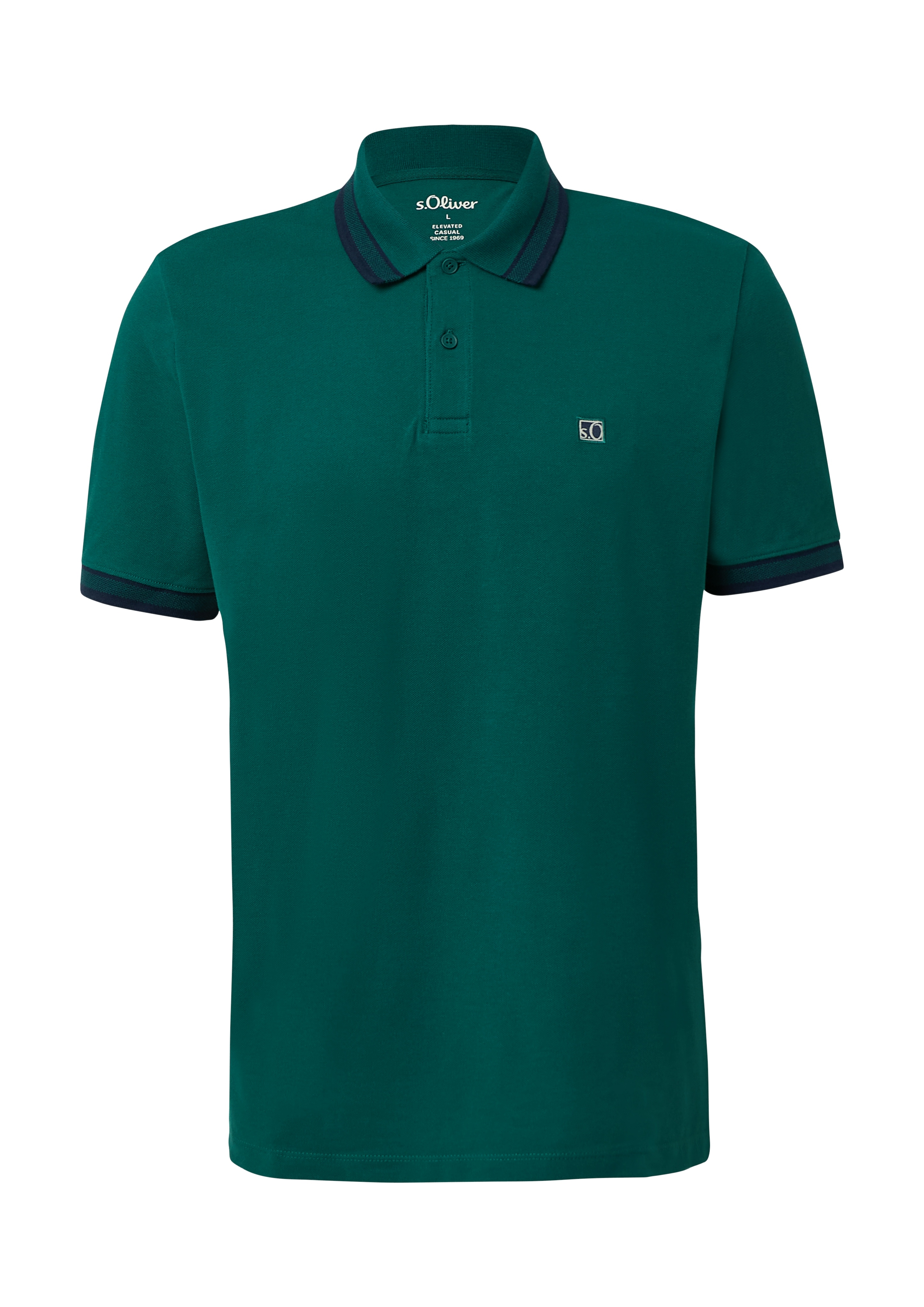 Thumbnail - s.Oliver Poloshirt mit Logo Stickerei
