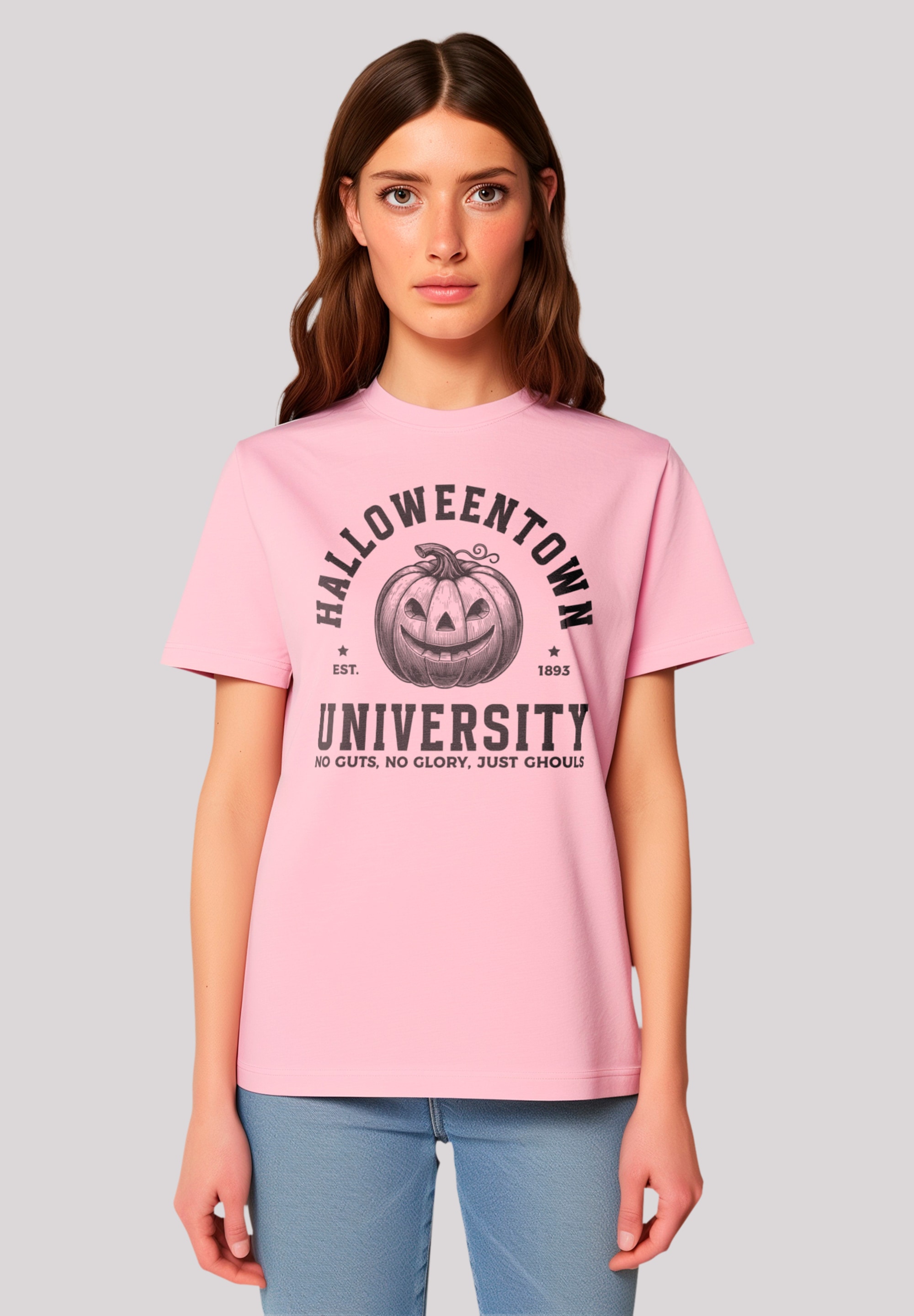 F4NT4STIC T-Shirt "Halloween University Halloweentown pumpkin", Premium Qua günstig online kaufen