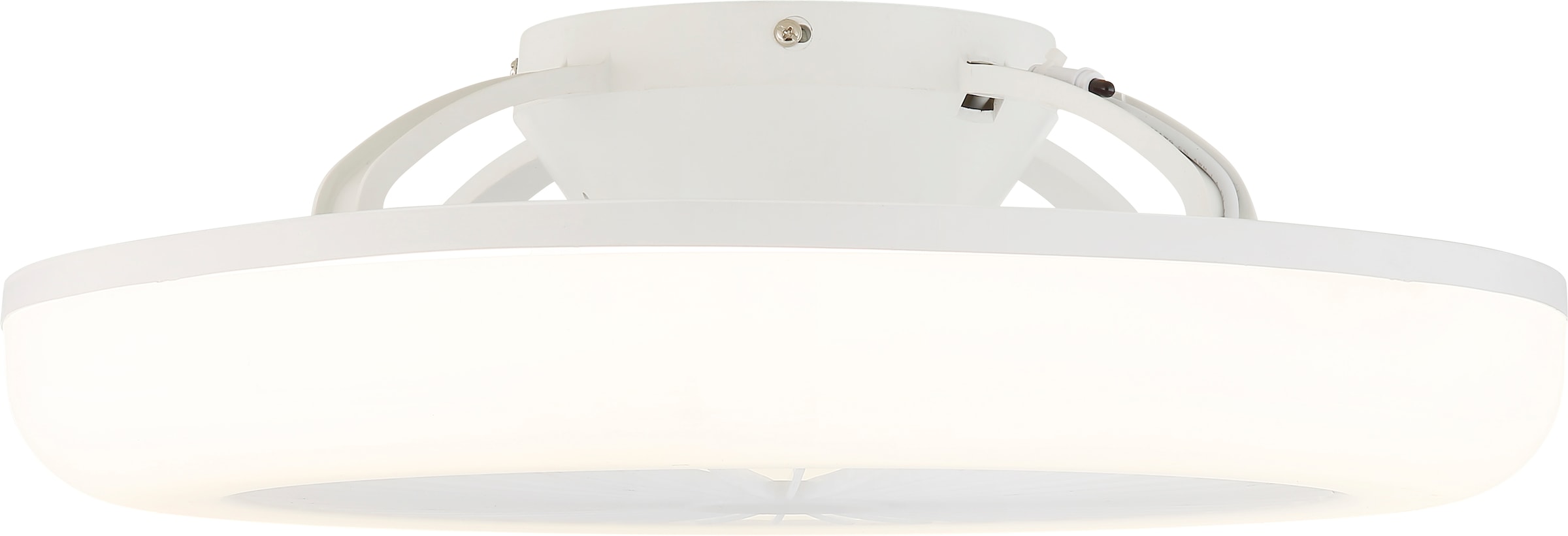 GLOBO LIGHTING Deckenleuchte »FERRELL« LED-Modul 1 Stk. Deckenventilator mit LED, dimmbar, smart & energiesparend