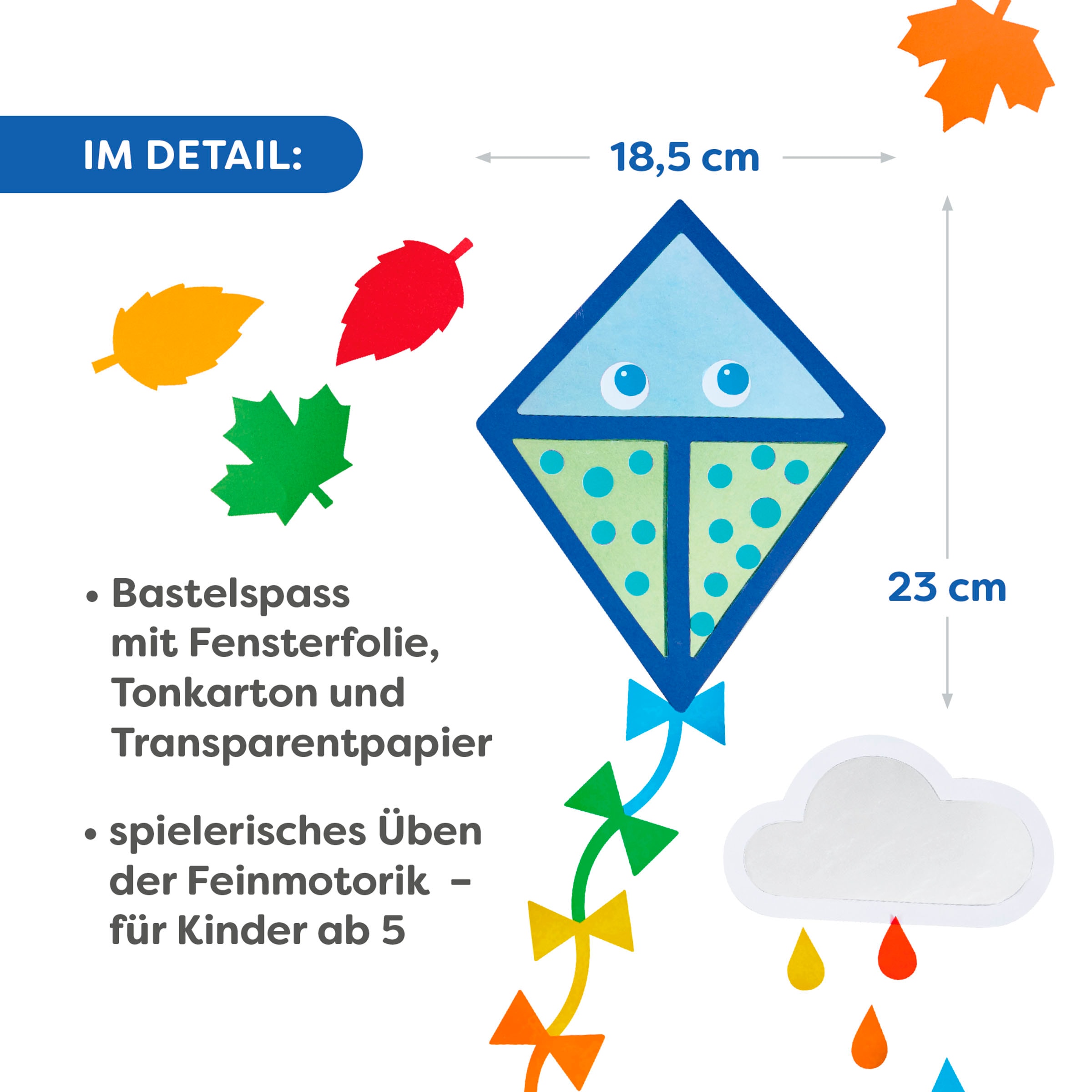 Haba Kreativset »2er Bastelsets Herbst«, (Set)