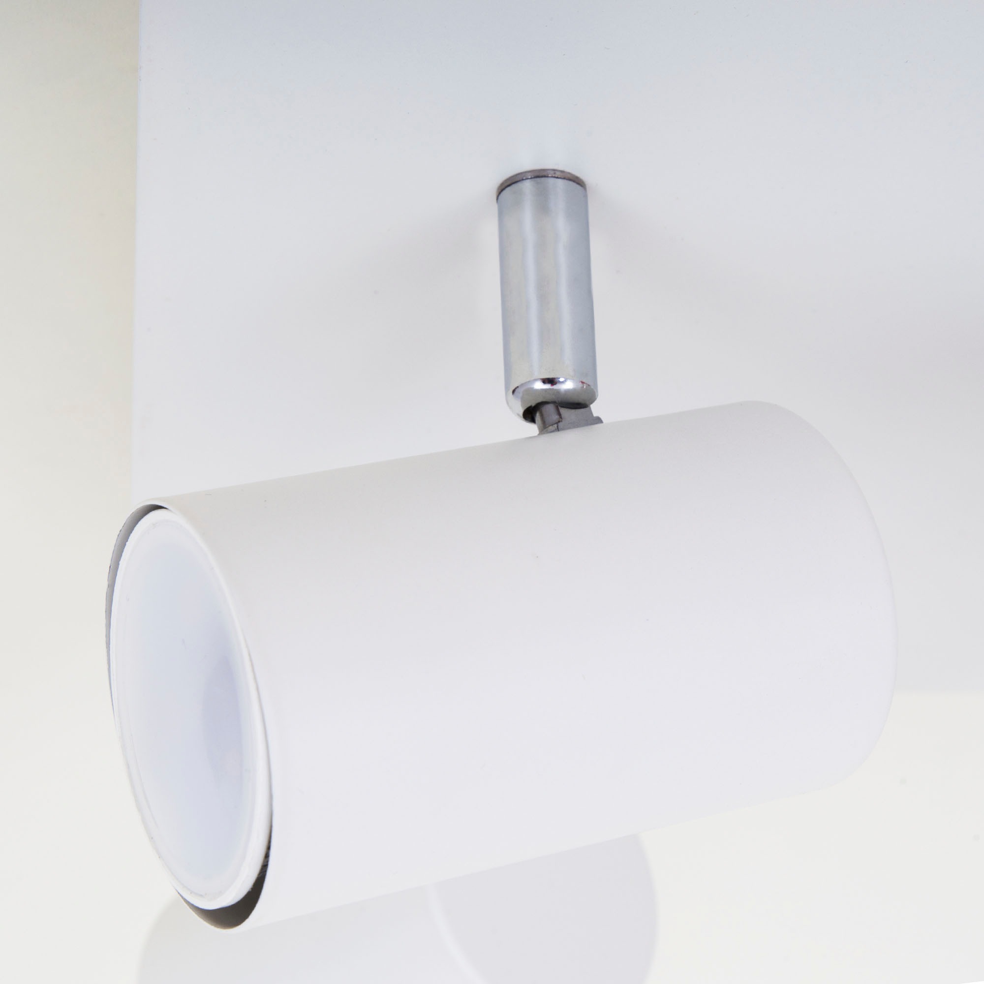 Briloner Leuchten LED Deckenspots »2857046 Run«, Leuchtmittel GU10 | ohne Leuchtmittel, Deckenlampe, 26,5x26,5x12,3cm, Weiß, max.40W, GU10, Wohnzimmer, Flur