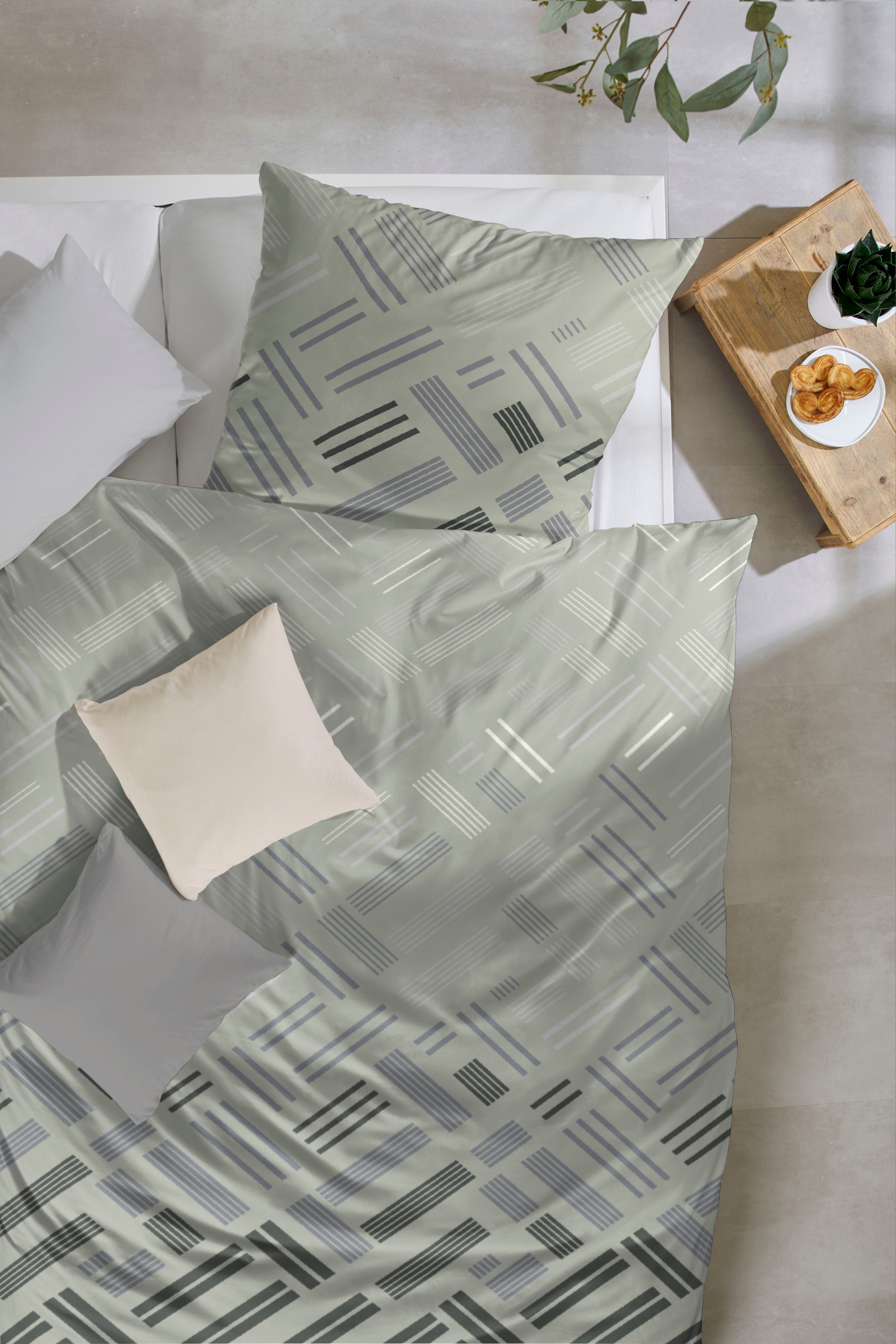 Primera Bettwäsche "Satin Bettwäsche "Retro"" 2 Stk. tlg. Mit Kindheitserin günstig online kaufen