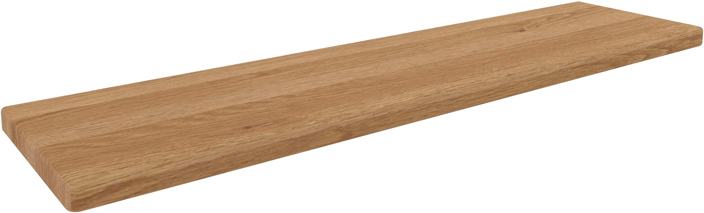 WIEMANN Wandregal »Lausanne, Regalbrett, Massivholz Erle« 2 Breiten auswählbar,  MADE IN GERMANY,  Maximale Belastung 10 Kg