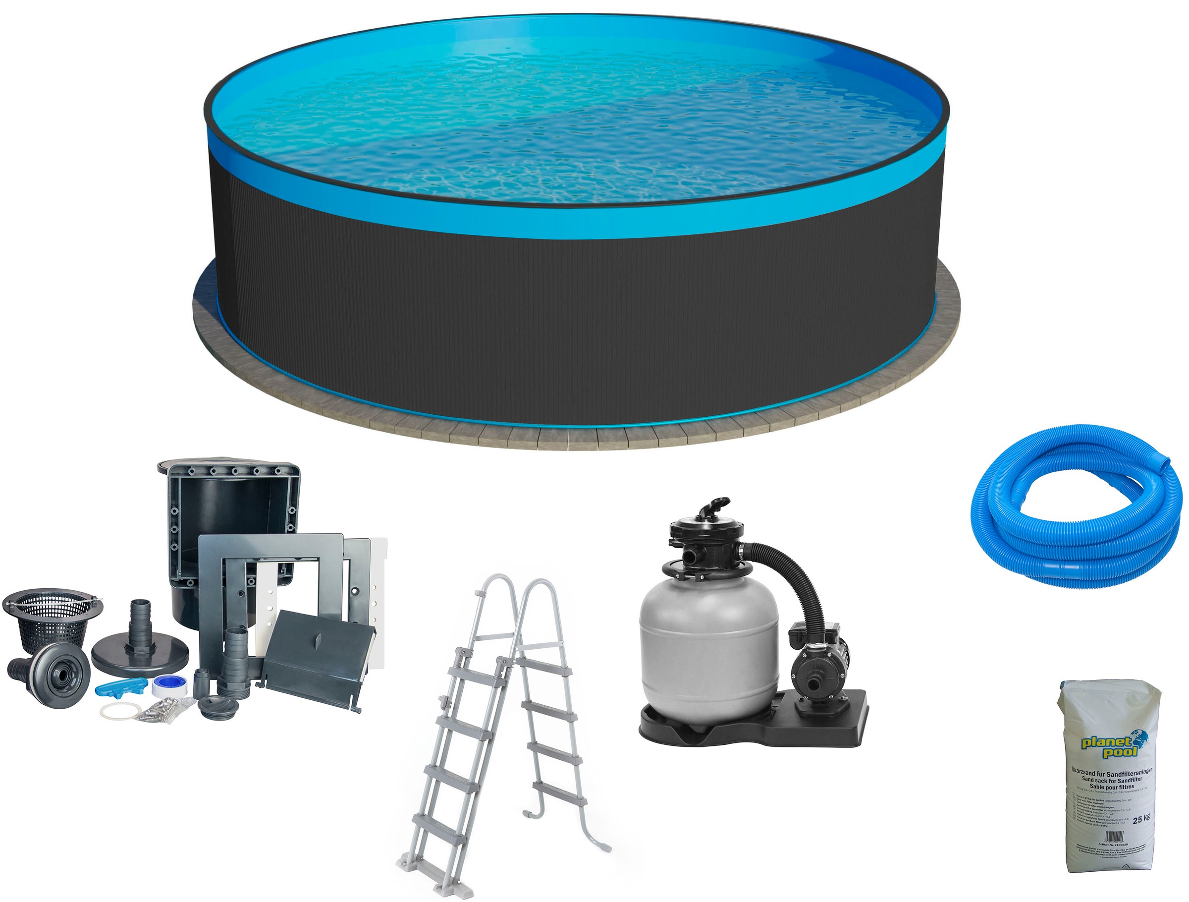 Clear Pool Rundpool ØxH: 500x120 cm günstig online kaufen