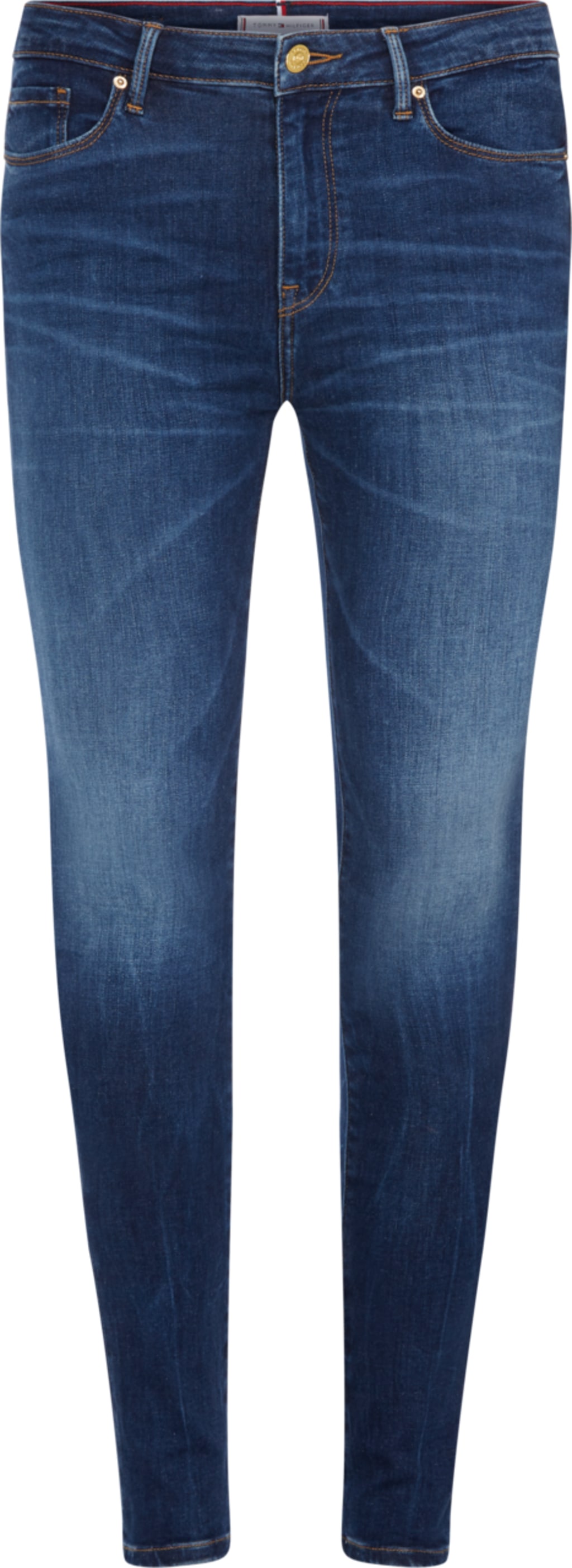 Tommy Hilfiger Skinny-fit-Jeans »COMO SKINNY RW DOREEN«, (TH FLEX COMO SKINNY RW), mit Fade-Effekten & Tommy Hilfiger Logo-Flag