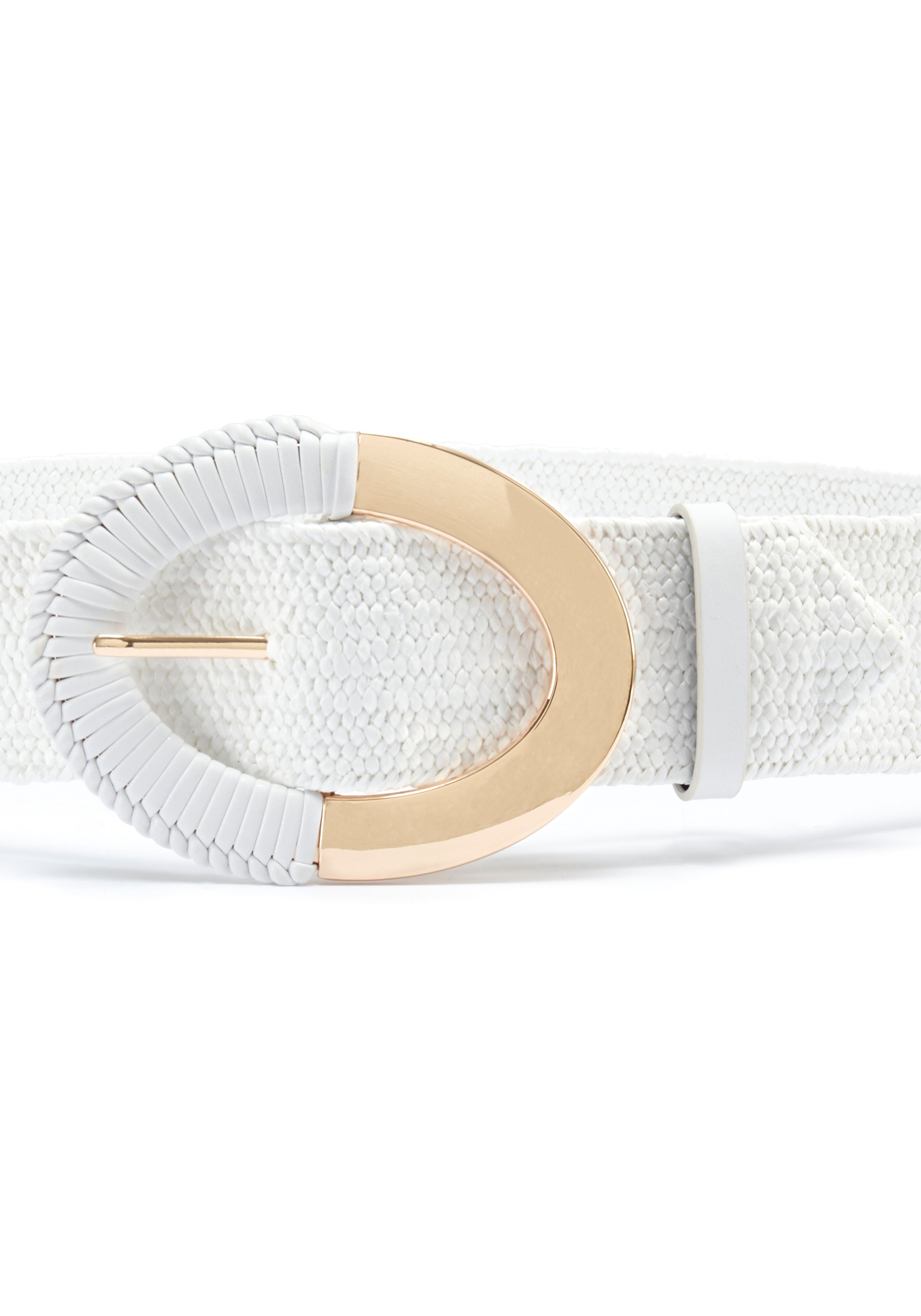 Thumbnail - LASCANA Taillengürtel "Stretchgürtel" Schmuckgürtel, elastischer Gürtel für Kleid & Overall, Bast-Optik