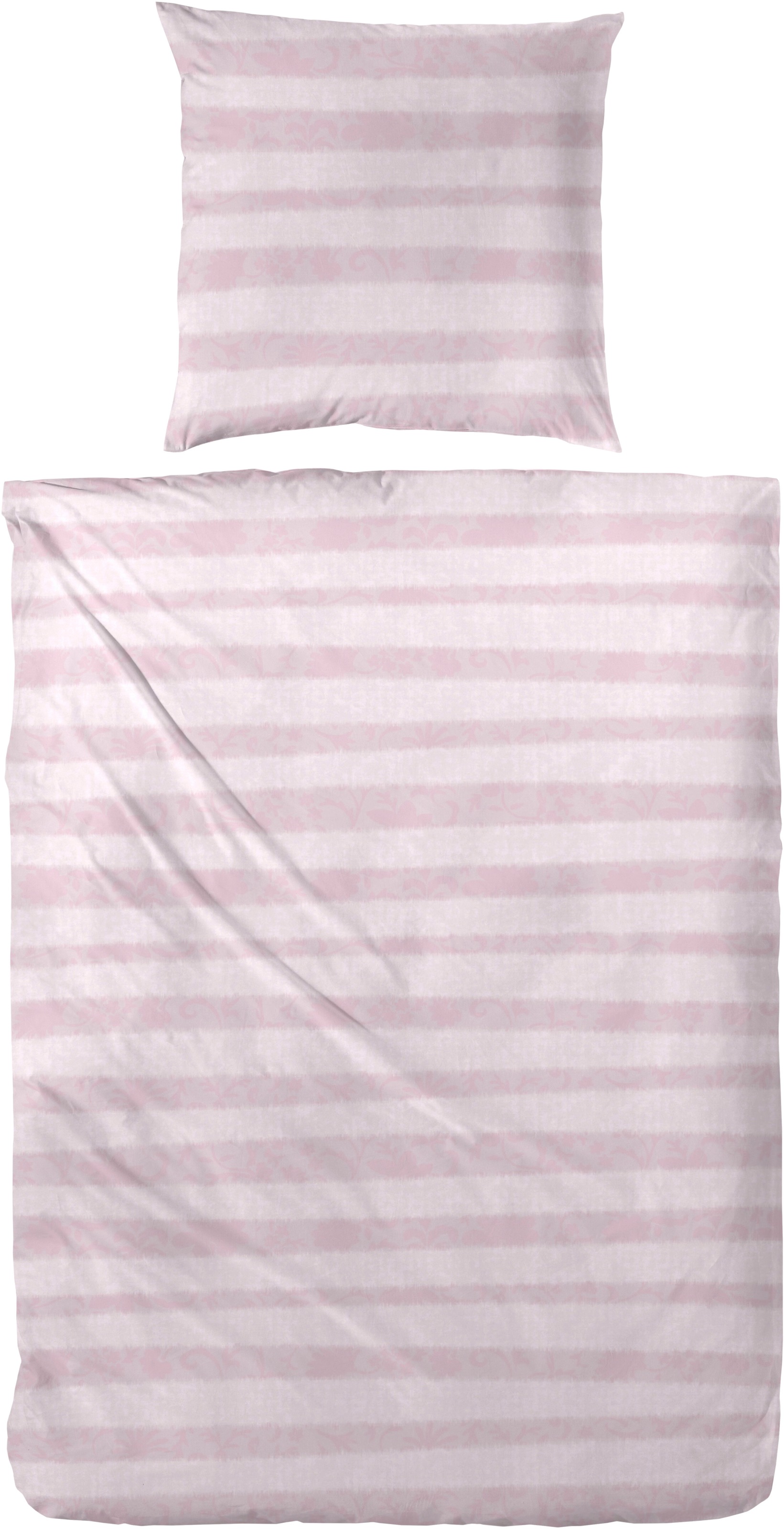Primera Bettwäsche "Feinbiber-Bettwäsche Zerrenda" 2 Stk. tlg. mit breiten günstig online kaufen