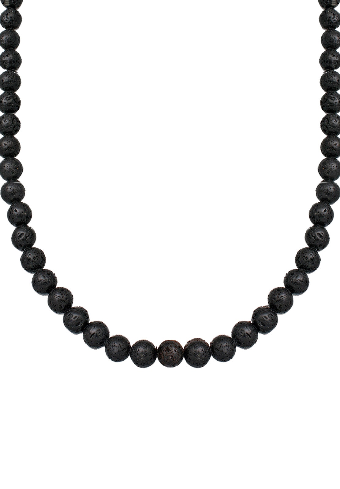 Elli Collierkettchen »Lava Perlen 925 Sterling Silber«
