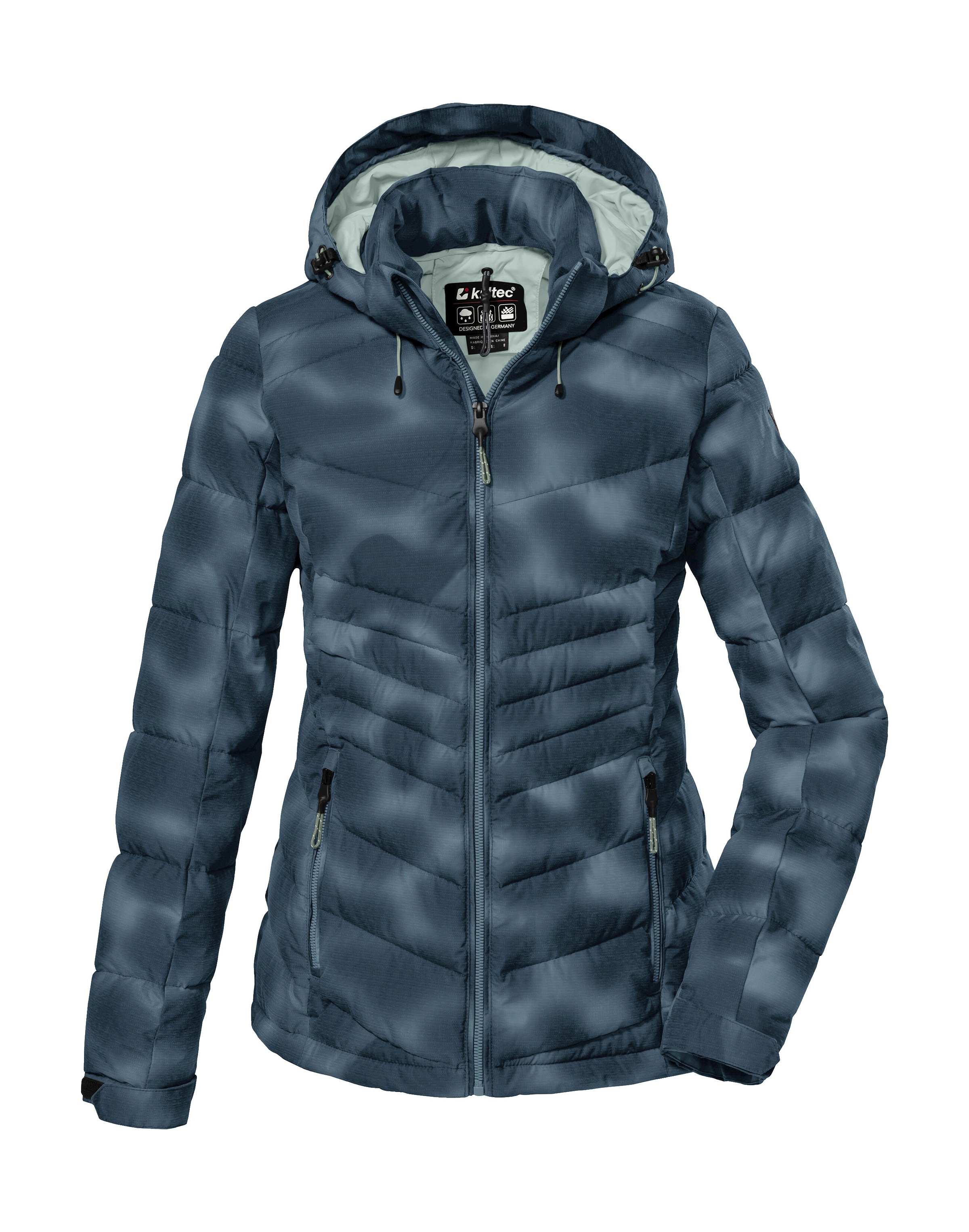 Killtec Ksw 200 Bys Ski Jas Jongens - Functionele Winterjas Met Capuchon En Sneeuwvanger