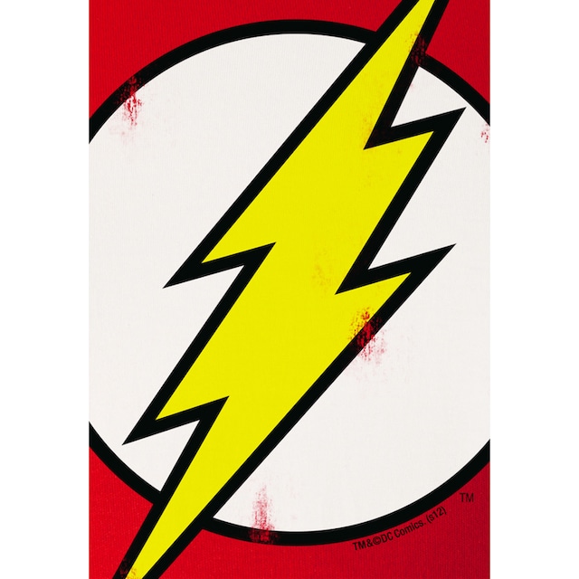 LOGOSHIRT T-Shirt »DC - Flash Logo«, mit coolem The Flash-Logo online  kaufen | BAUR