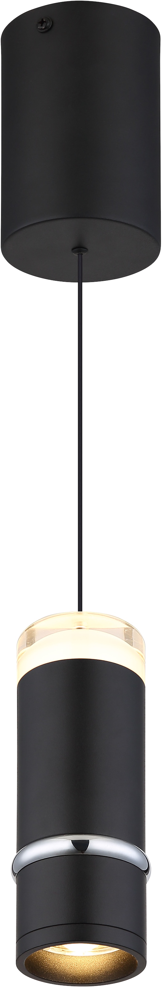 GLOBO LIGHTING LED Pendelleuchte »ALVARADO«, Leuchtmittel LED-Modul | LED fest integriert, Hängelampe/Hängeleuchte/Wohnzimmer/Esstisch/Lichtkegel verstellbar