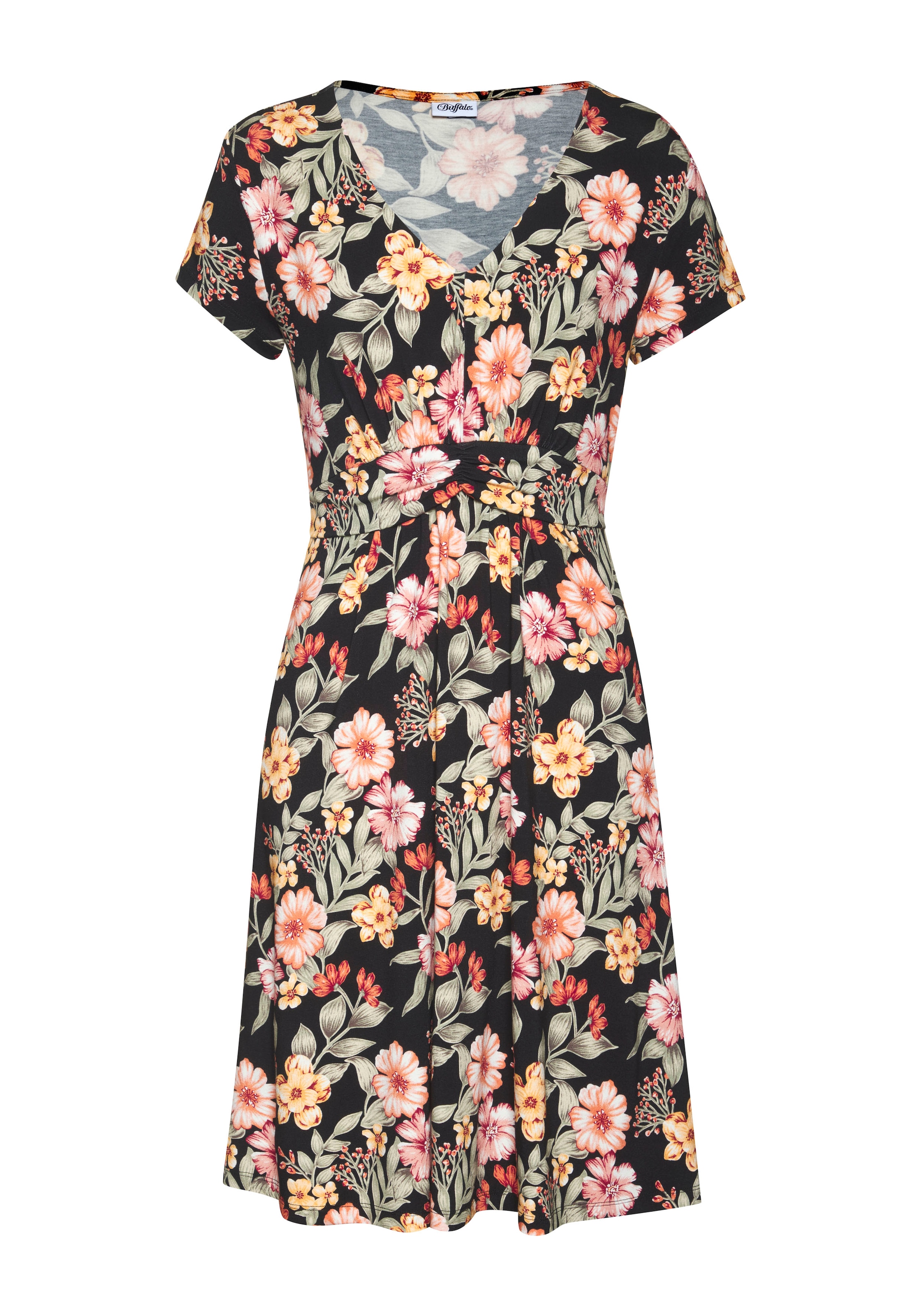 Buffalo Jerseykleid, mit Blumendruck