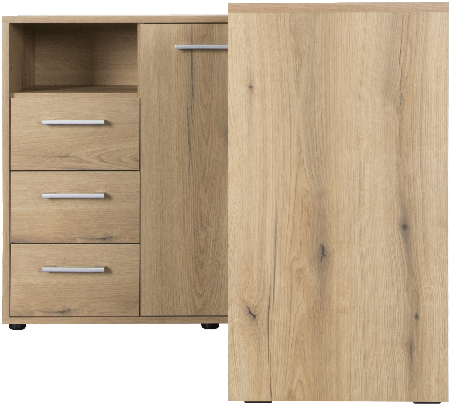 VOGL Möbelfabrik Schreibtisch, schwenkbare Tischplatte, platzsparend, Made in Germany