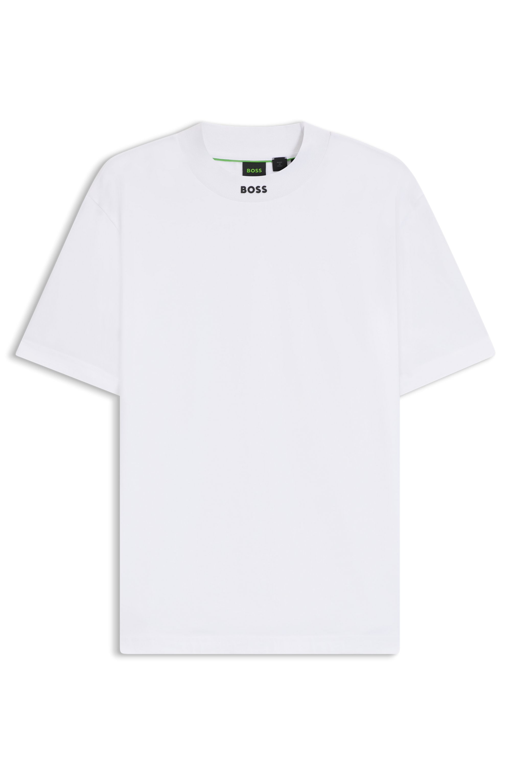 BOSS GREEN T-Shirt »Tee Collar Zone«, mit Logo am Ausschnitt