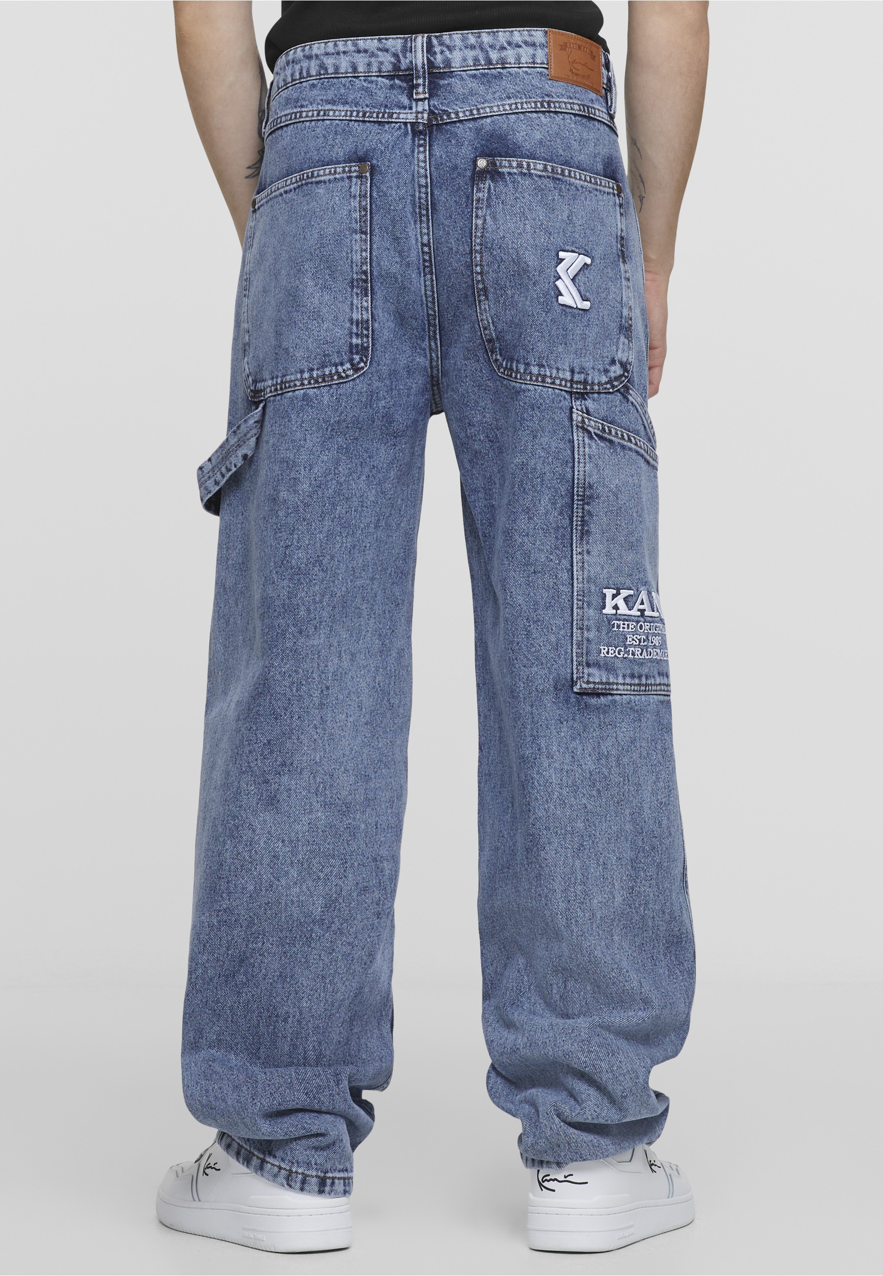 Karl Kani Bequeme Jeans »Karl Kani Herren KK Retro Baggy Workwear Denim«
